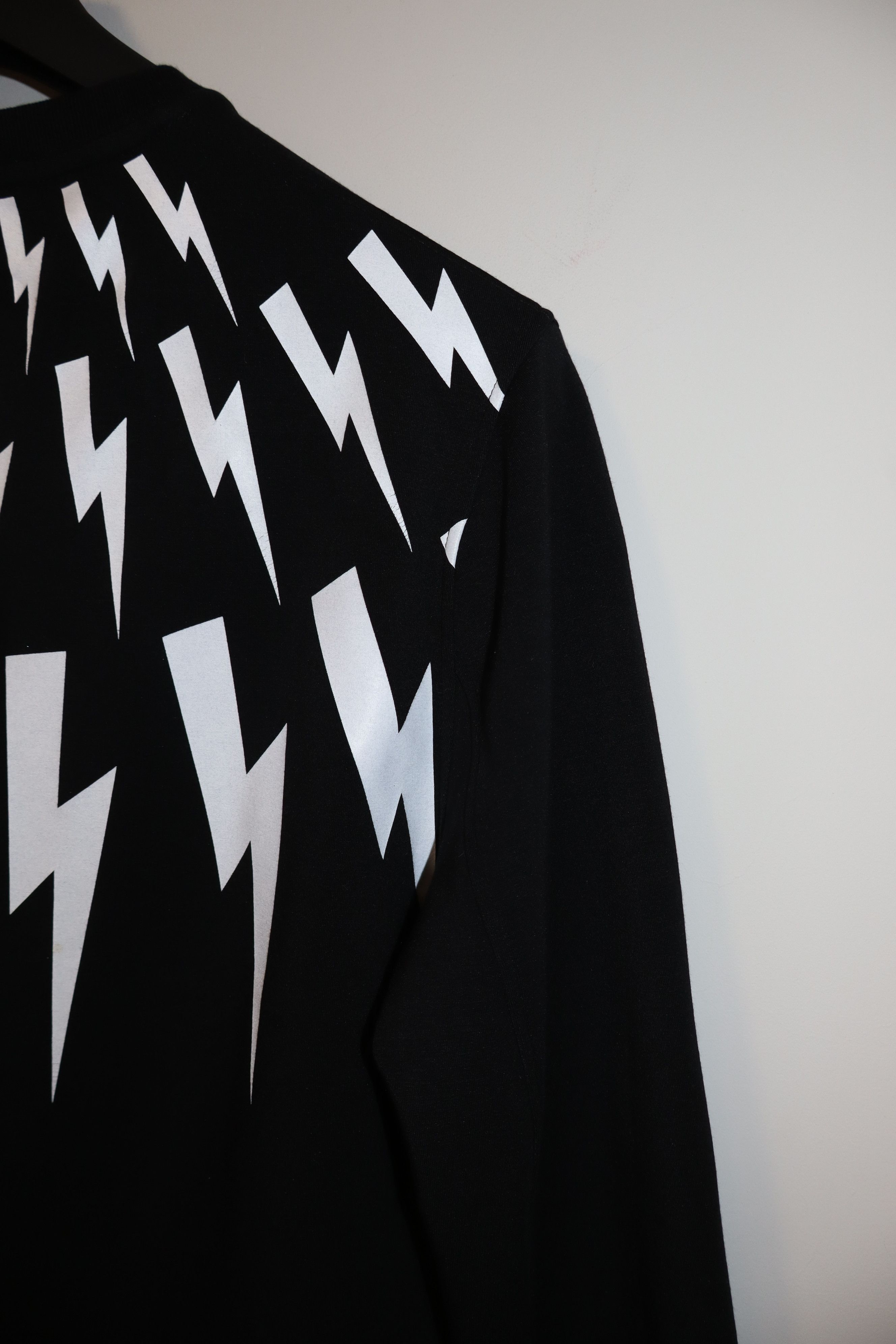 Neil Barrett Lightning bolt print sweatshirt Size US M / EU 48-50 / 2 - 19 Thumbnail