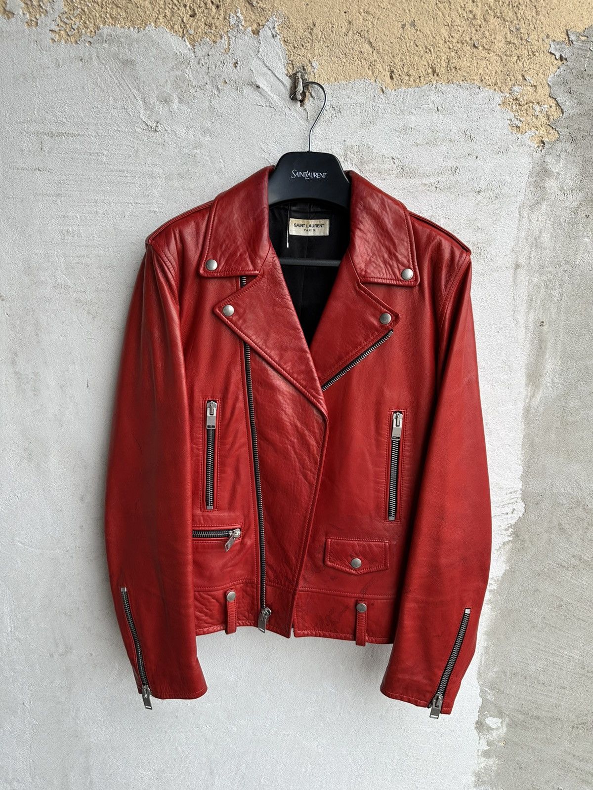 Hedi Slimane × Saint Laurent Paris SS13 L01 Lambskin Leather