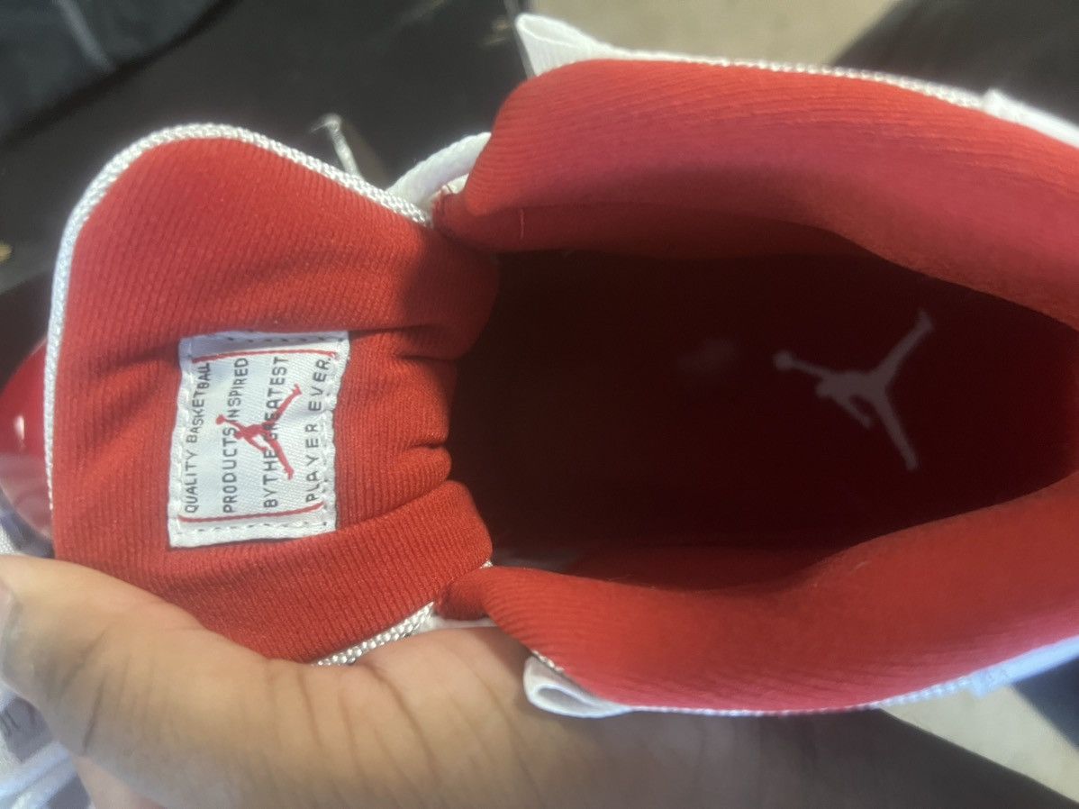 Jordan Brand Air jordan retro 11 white varsity red- black Size US 10 / EU 43 - 4 Thumbnail
