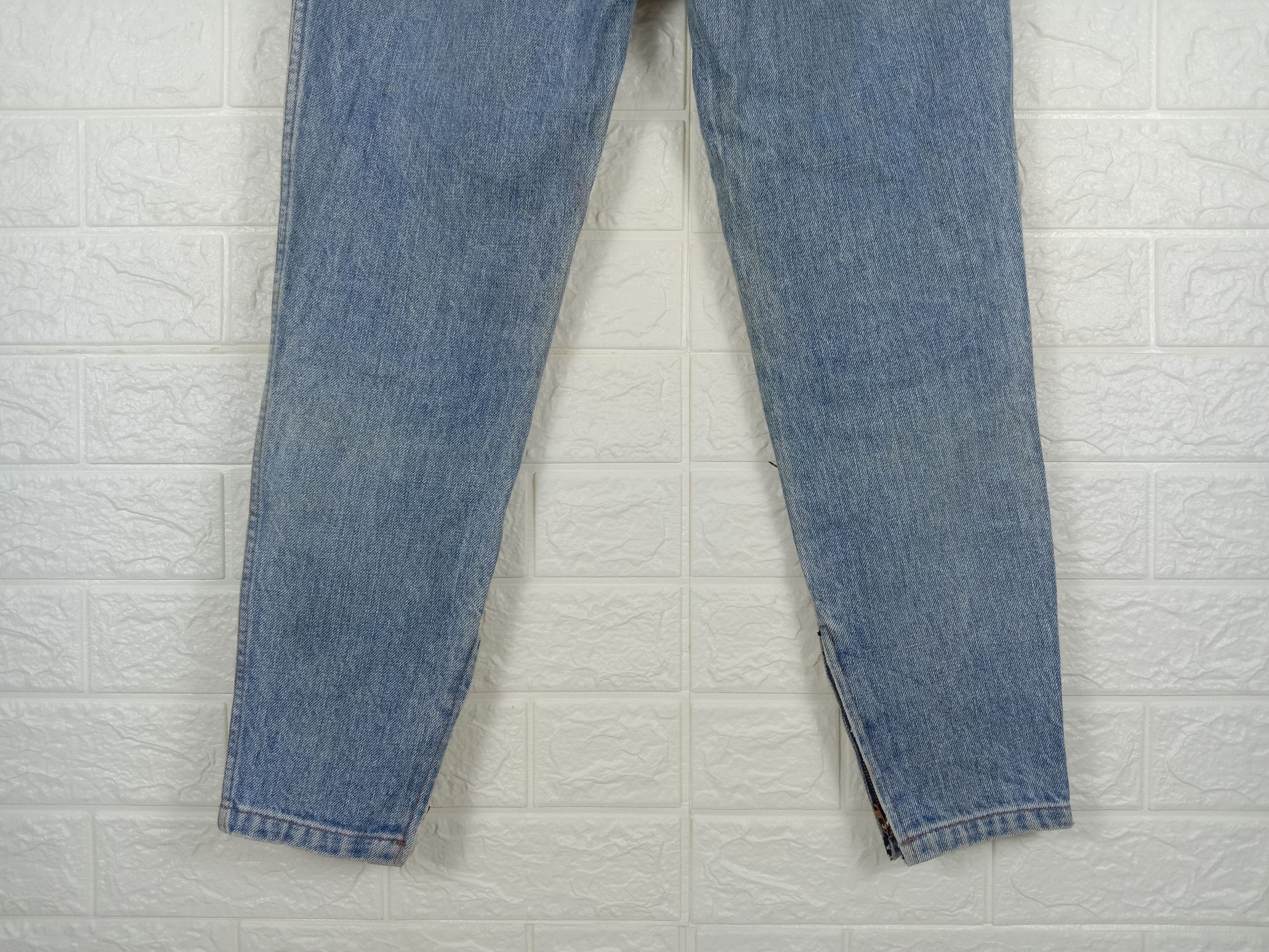 Fiorucci Vintage Fiorucci Italian Designer Leg Zipper Jeans Size 26" / US 2 / IT 38 - 8 Thumbnail