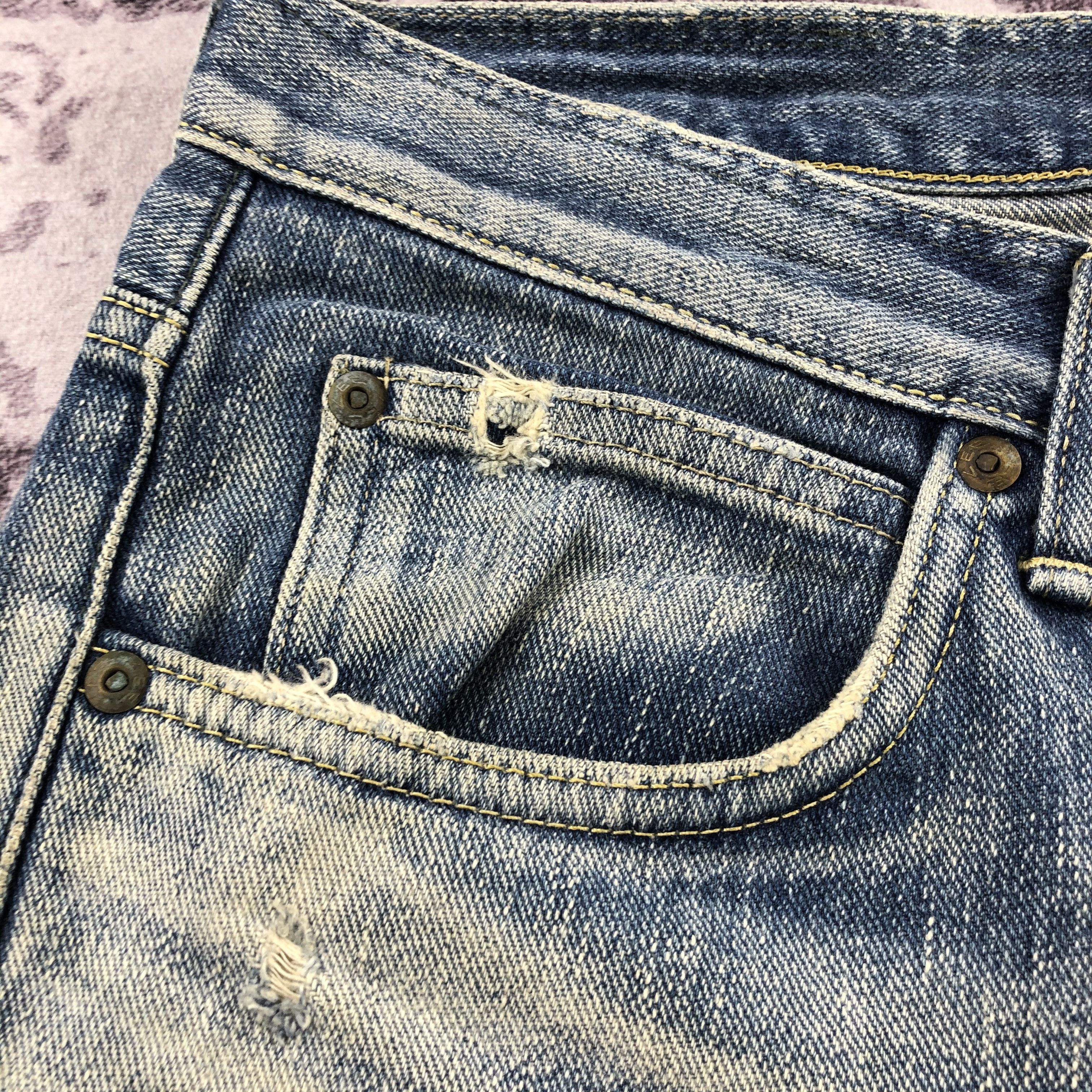 Lee × Vintage Vintage Blue Wash Lee Jeans-JM2153 Size US 32 / EU 48 - 12 Thumbnail