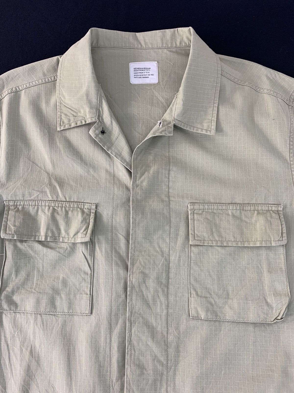 Uniform Wares 90s American Military Uniform Combat Army Chore Jacket Size US M / EU 48-50 / 2 - 3 Thumbnail