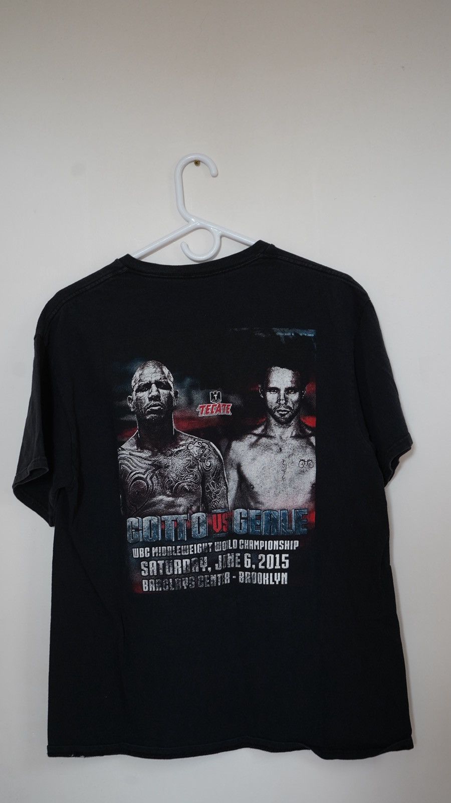 Vintage Vintage Boxing Tee Cotto vs Geale Size US L / EU 52-54 / 3 - 2 Thumbnail