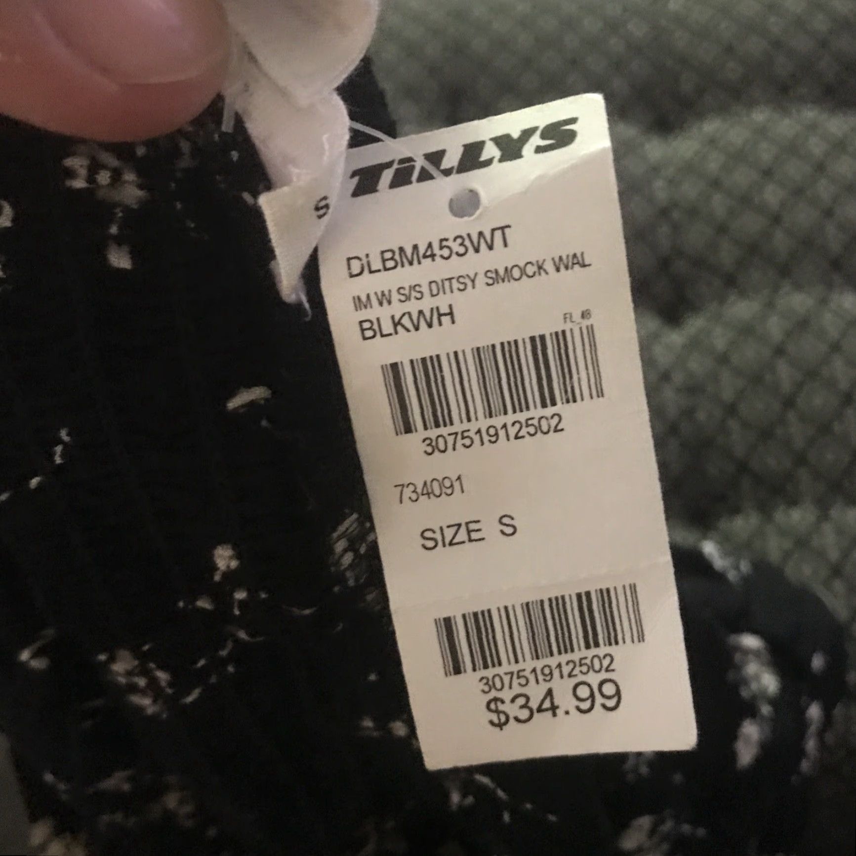 Vintage VINTAGE FULL TILT Tilly's Black Dress Sundress Sleeveless V-Neck Floral Long Sz S Womens NWT Size S / US 4 / IT 40 - 6 Thumbnail