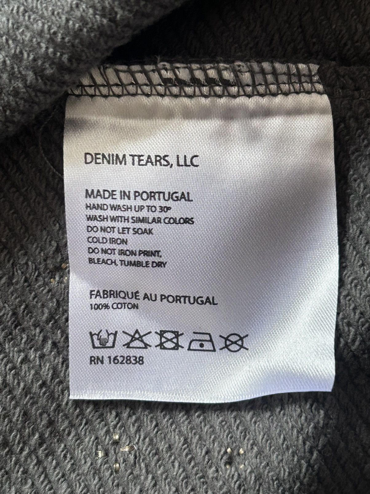 DENIM TEARS Denim Tears Rhinestone Cotton Wreath Zip Hoodie Size US XL / EU 56 / 4 - 3 Thumbnail