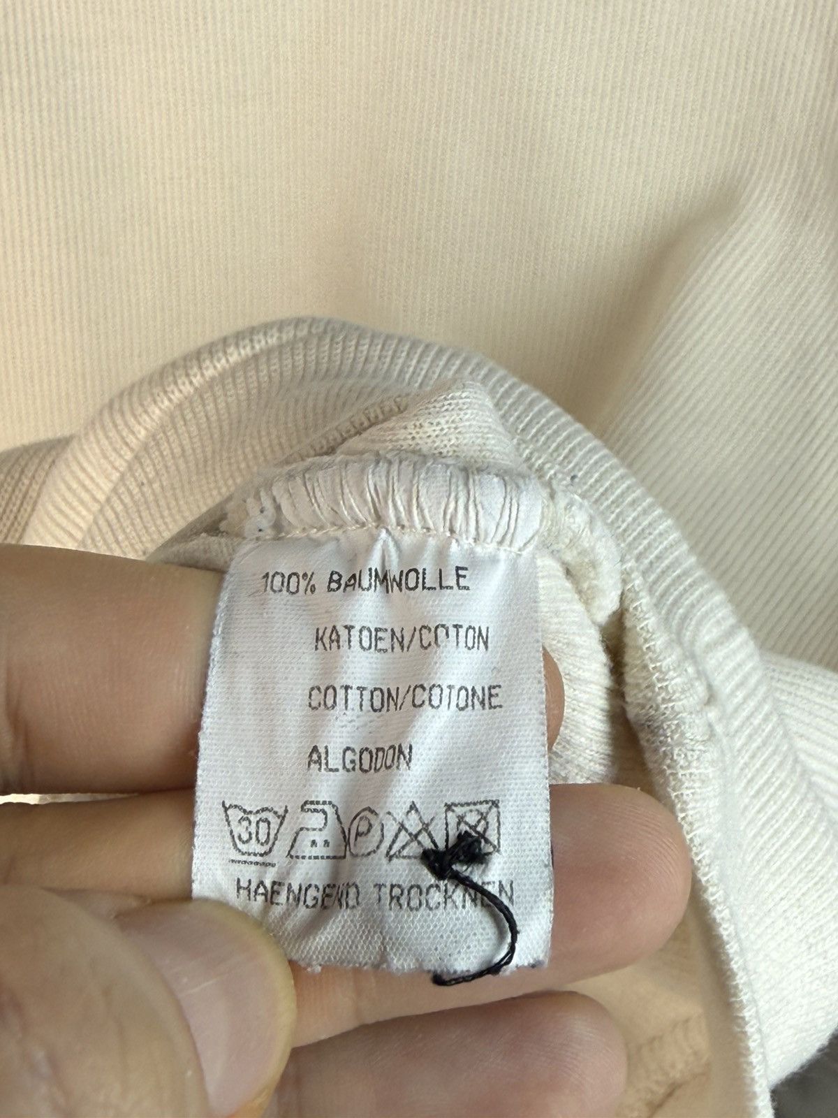 Yves Saint Laurent 90s YSL Sweatshirt White/Sweater Vintage Quarter Zip Up Size US XL / EU 56 / 4 - 7 Thumbnail