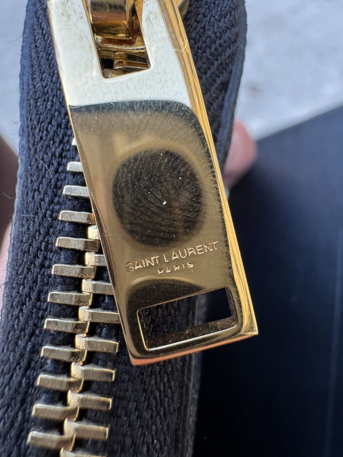 Saint Laurent Paris Saint Laurent Black Leather Wallet Size ONE SIZE - 5 Thumbnail