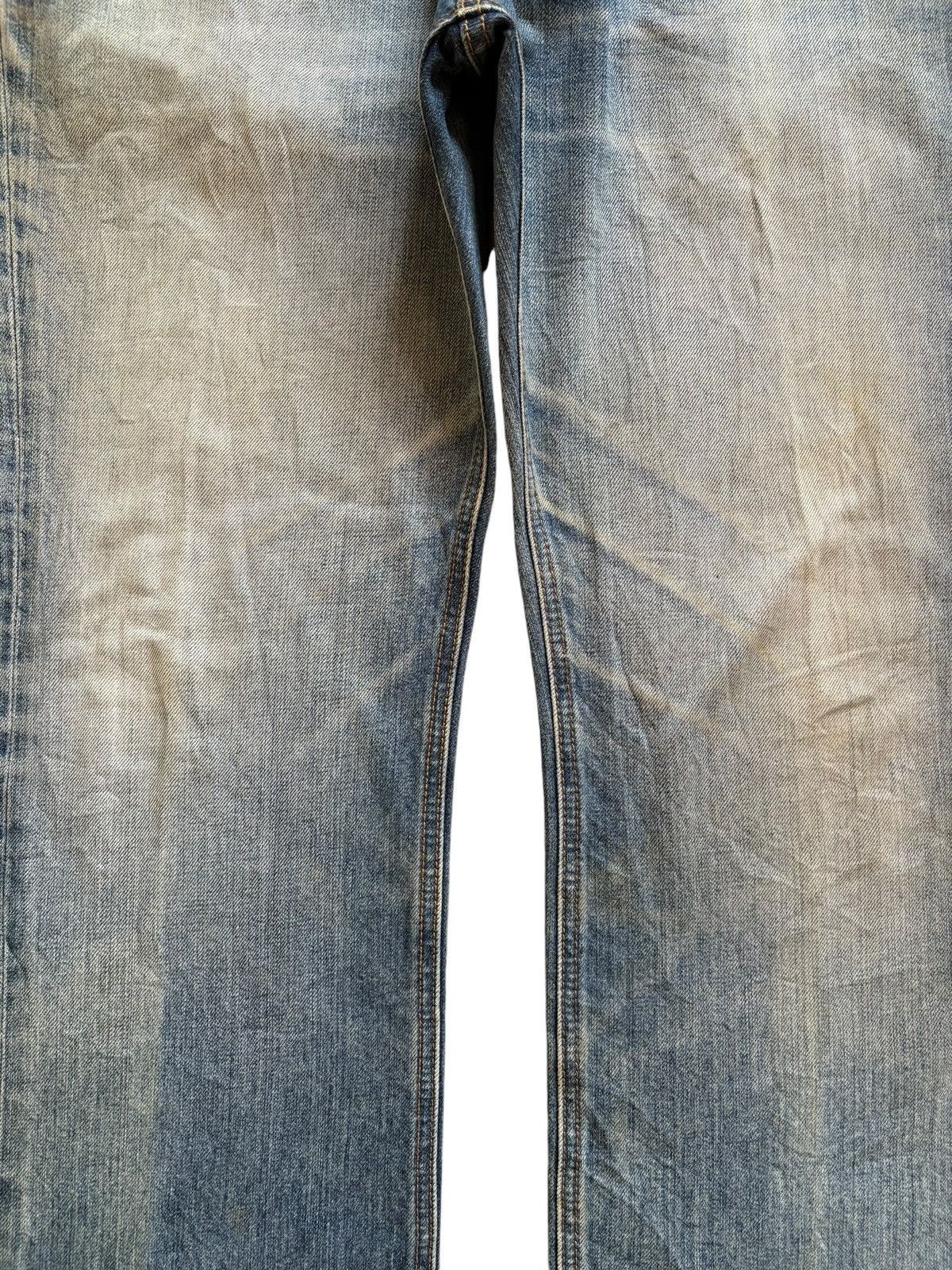 Japanese Brand Vintage Japanese Brand Mud Wash Distressed Bootcut Jeans Size US 33 - 5 Thumbnail