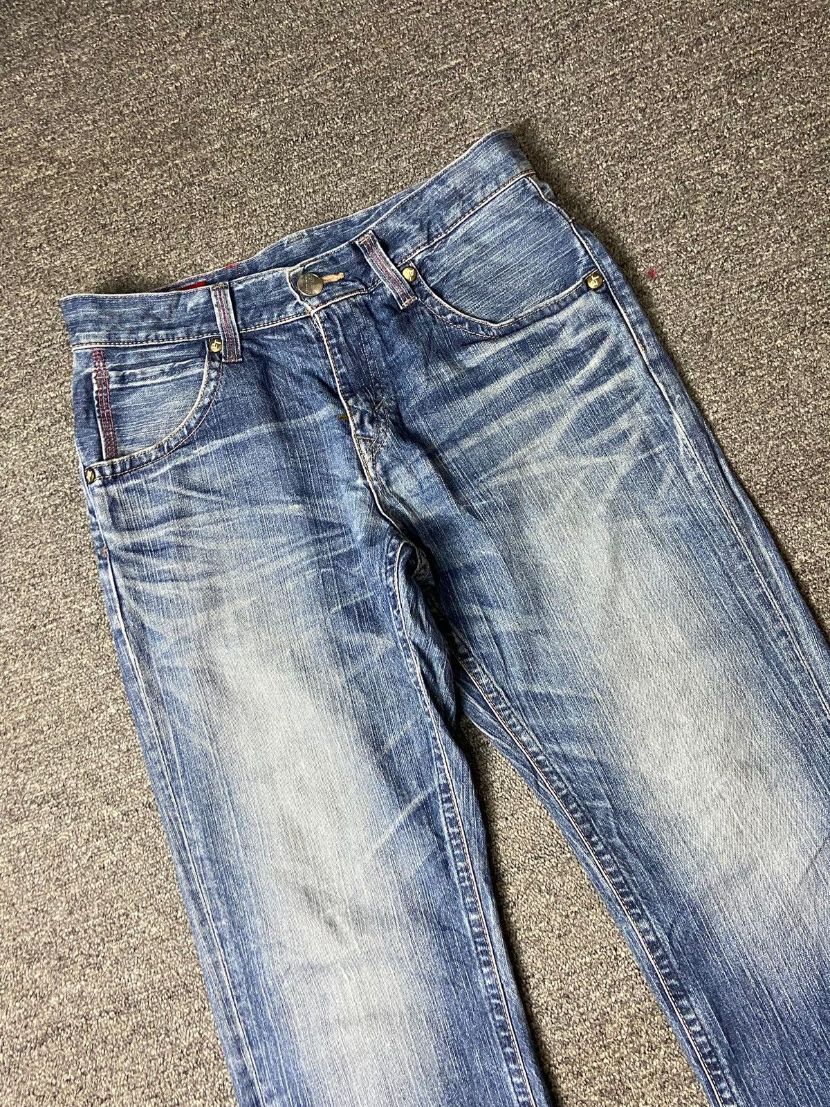 Edwin Vintage Edwin Blue Trip Denim Jeans (149) Size US 31 - 6 Thumbnail
