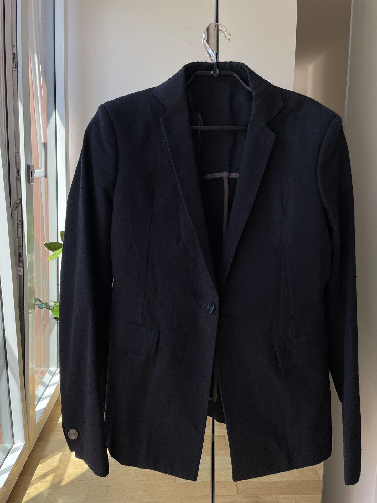 Boris Bidjan Saberi Boris Bidjan Suit 1 Black Jacket Size 46S - 1 Thumbnail