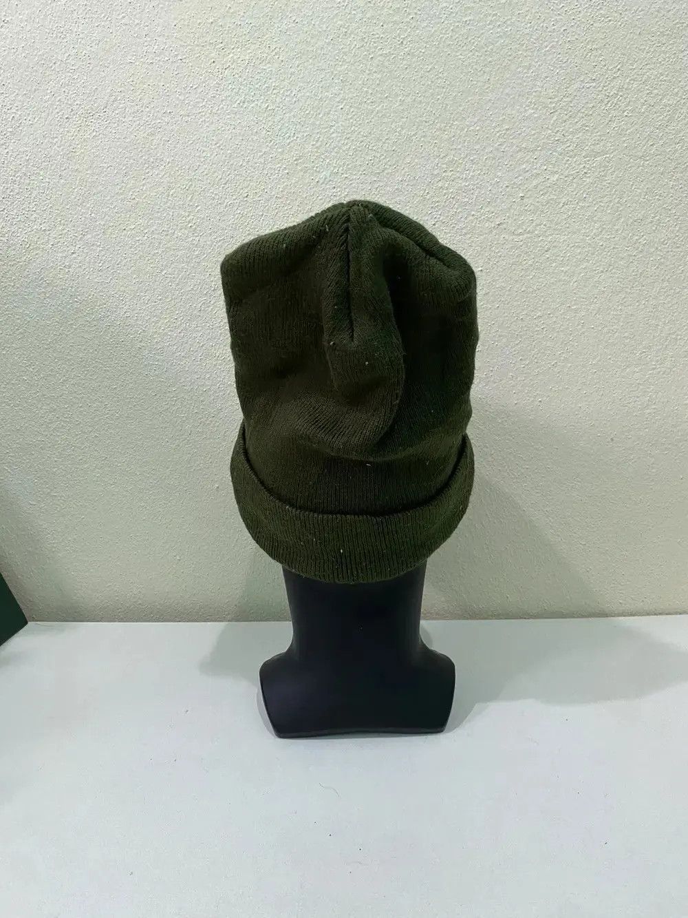 Vintage Vintage Made In USA Military Design Beanie Hat Size ONE SIZE - 4 Thumbnail