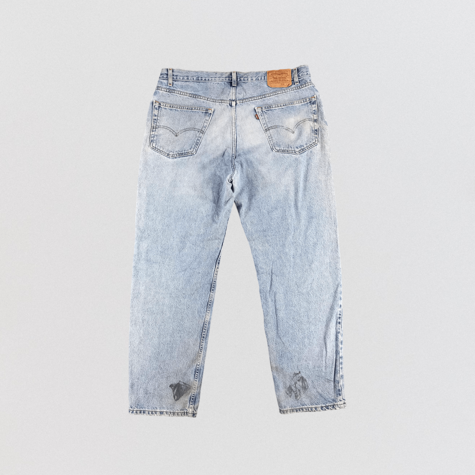 Levi's × Vintage Vintage 90s Light Wash Levis 901 Jeans-JM1979 Size US 41 - 2 Thumbnail