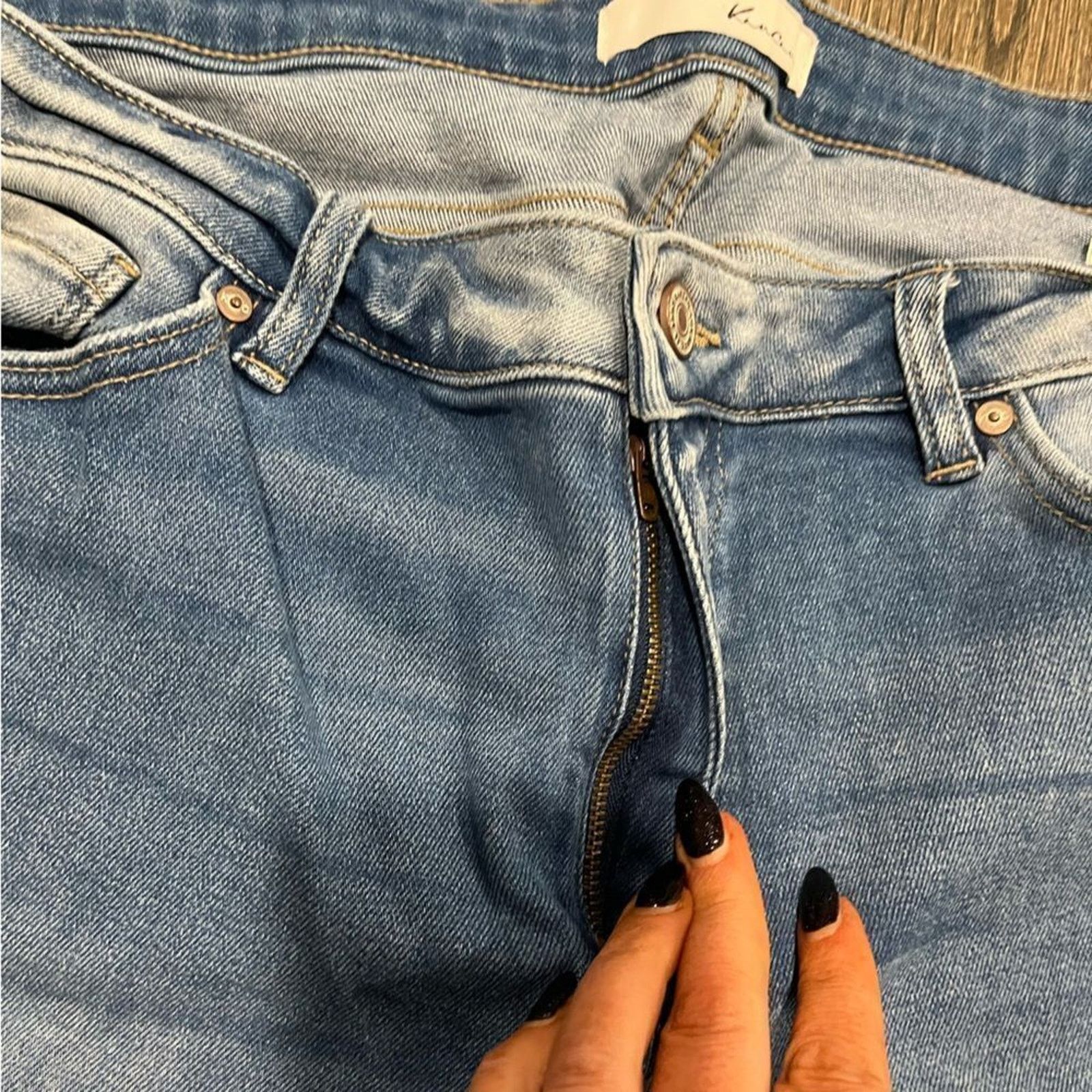 Vintage KanCan Womens XL Skinny Jeans Jeggings Distressed Stretch Size 34" / US 12 / IT 48 - 9 Thumbnail