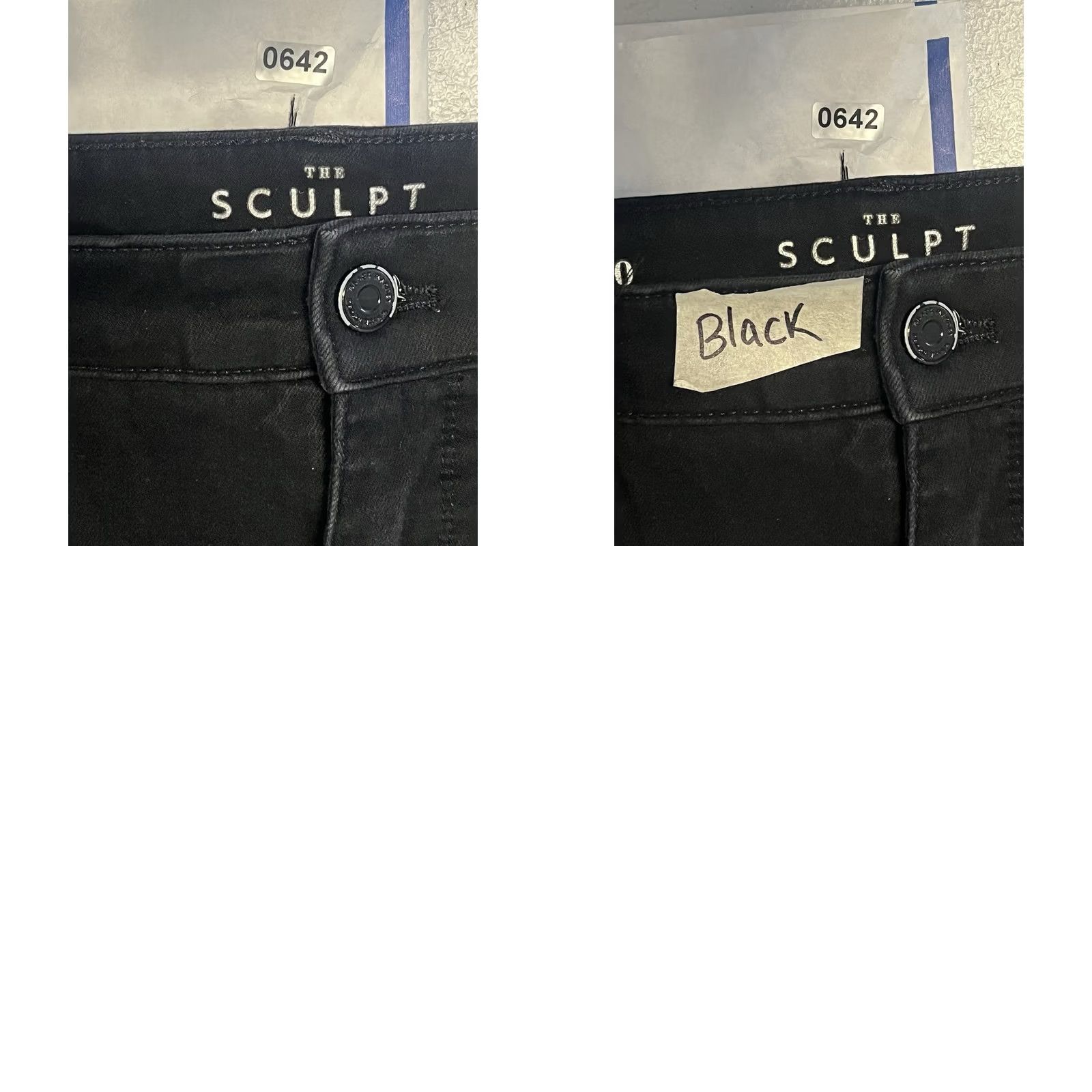 Vintage The Sculpt Fit Women’s Black Ankle Jeans Size 10 Skinny Slim Dark Wash Jeans Women size 10 Size 32" / US 10 / IT 46 - 9 Thumbnail