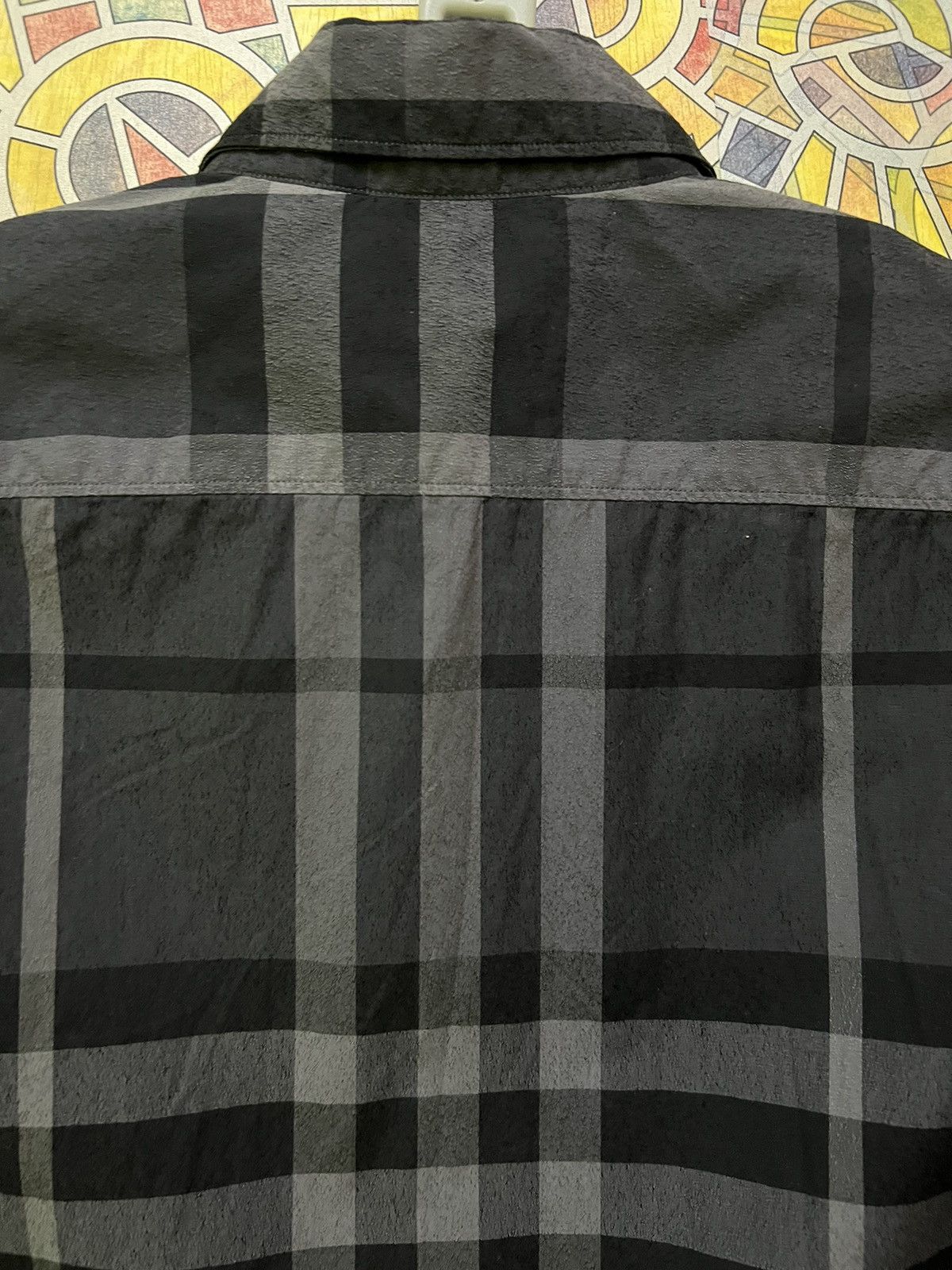 Burberry Burberry Somerton Long Sleeve Shirt Men's Small Size US S / EU 44-46 / 1 - 10 Thumbnail
