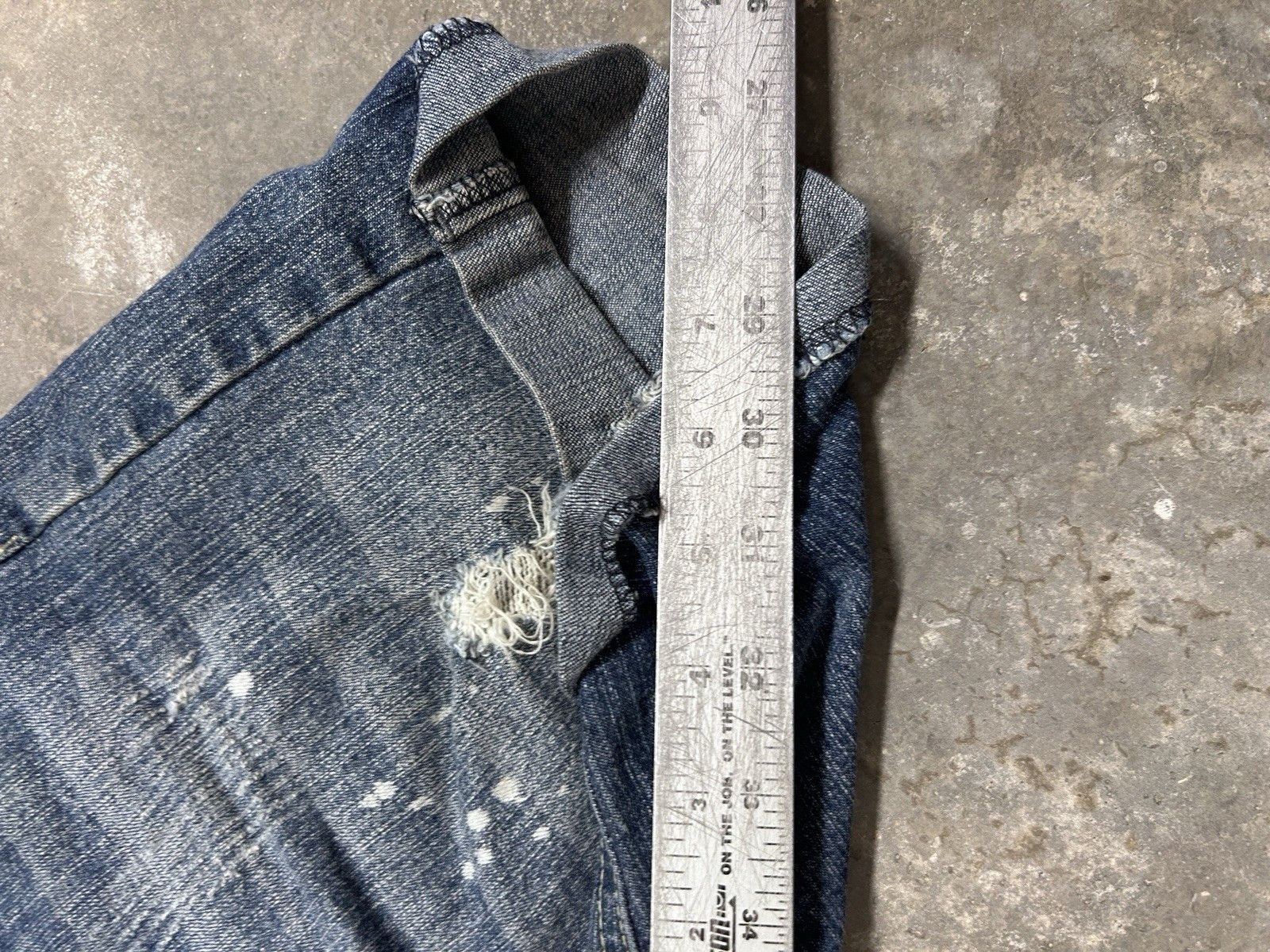 Other Vintage 00’s Indigo Rein Denim Shorts Junior Size 28in Size 28" / US 6 / IT 42 - 8 Thumbnail