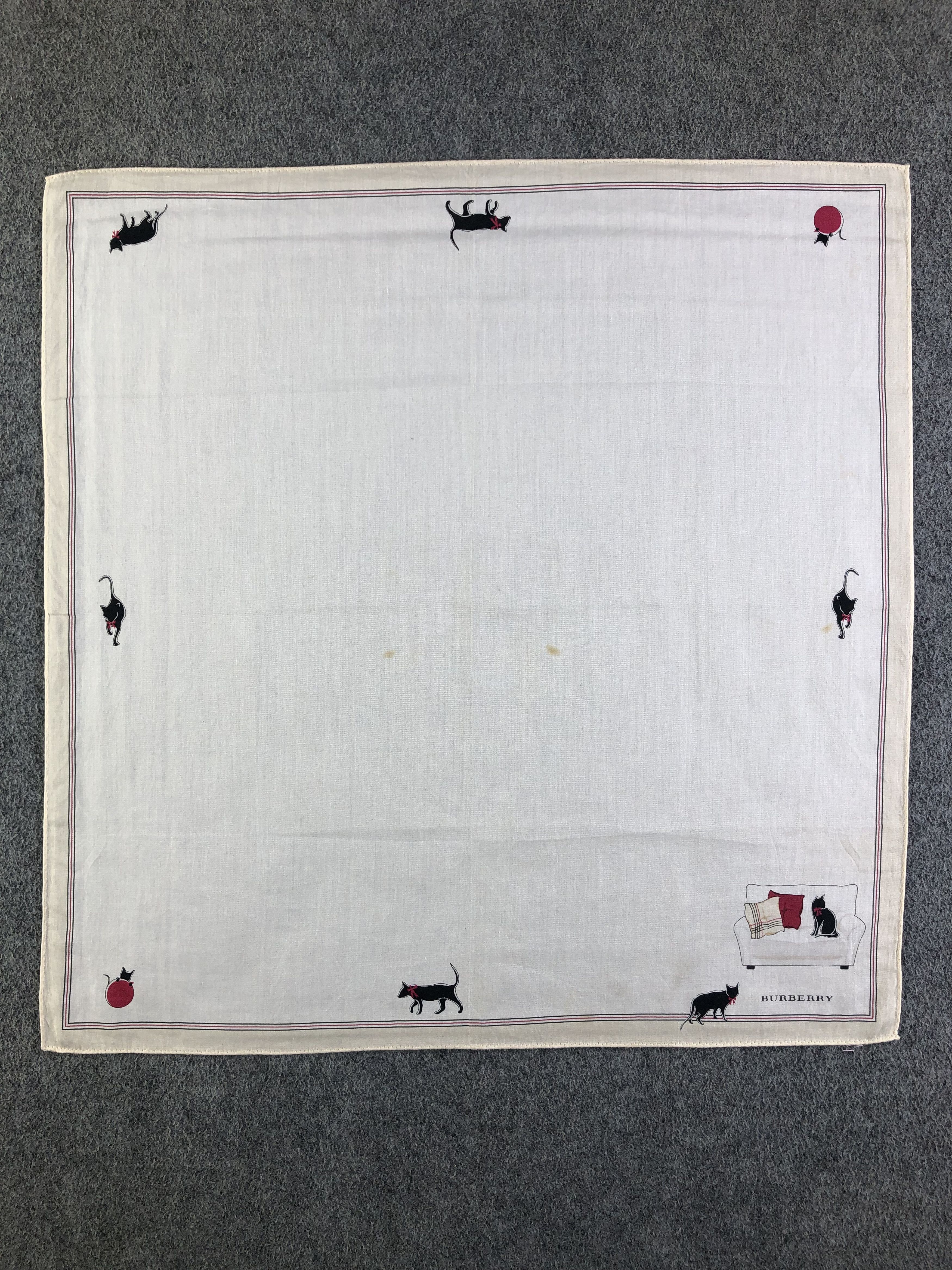 Burberry Burberry Handkerchief / Bandana / Neckerchief C342 Size ONE SIZE - 3 Thumbnail