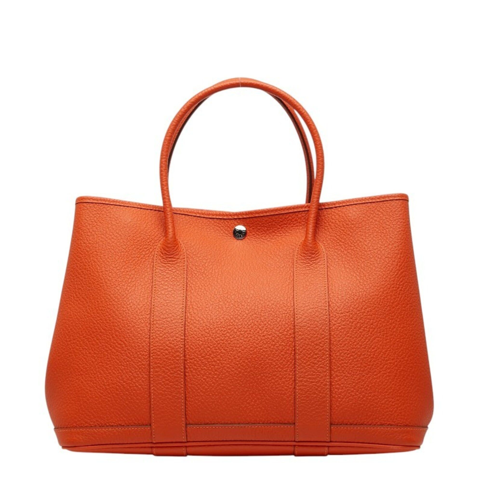 Hermes Hermes Garden Party PM Tote Bag Handbag Capucines Orange Country Women's HERMES Size ONE SIZE - 1 Thumbnail