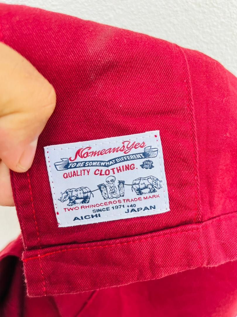 Japanese Brand × Vintage Vintage Aichi Japan Nomeansyes Japanese Designer Style Size L / US 10 / IT 46 - 13 Thumbnail
