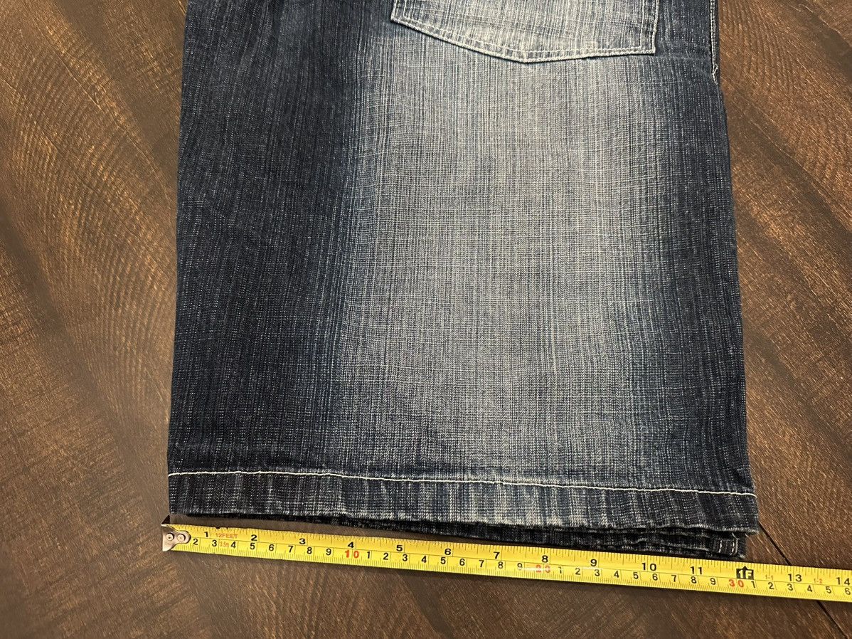 Southpole VTG Southpole Men’s Dark Blue Red Tab Denim Shorts-32x13 Size US 32 / EU 48 - 9 Thumbnail