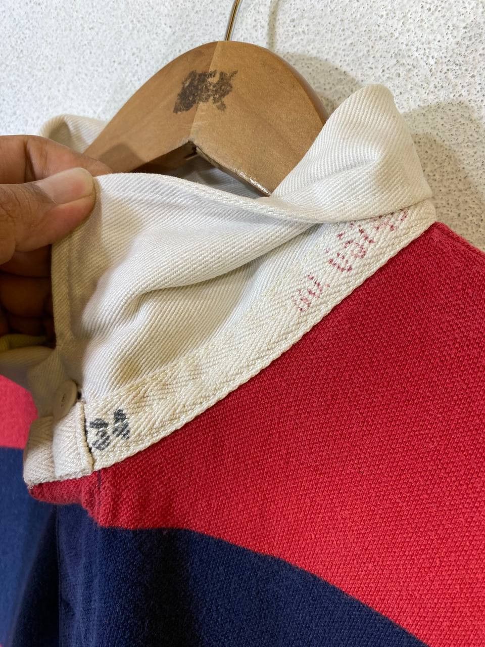 Polo Ralph Lauren vintage polo ralph lauren striped polo tee Size US XXL / EU 58 / 5 - 5 Thumbnail