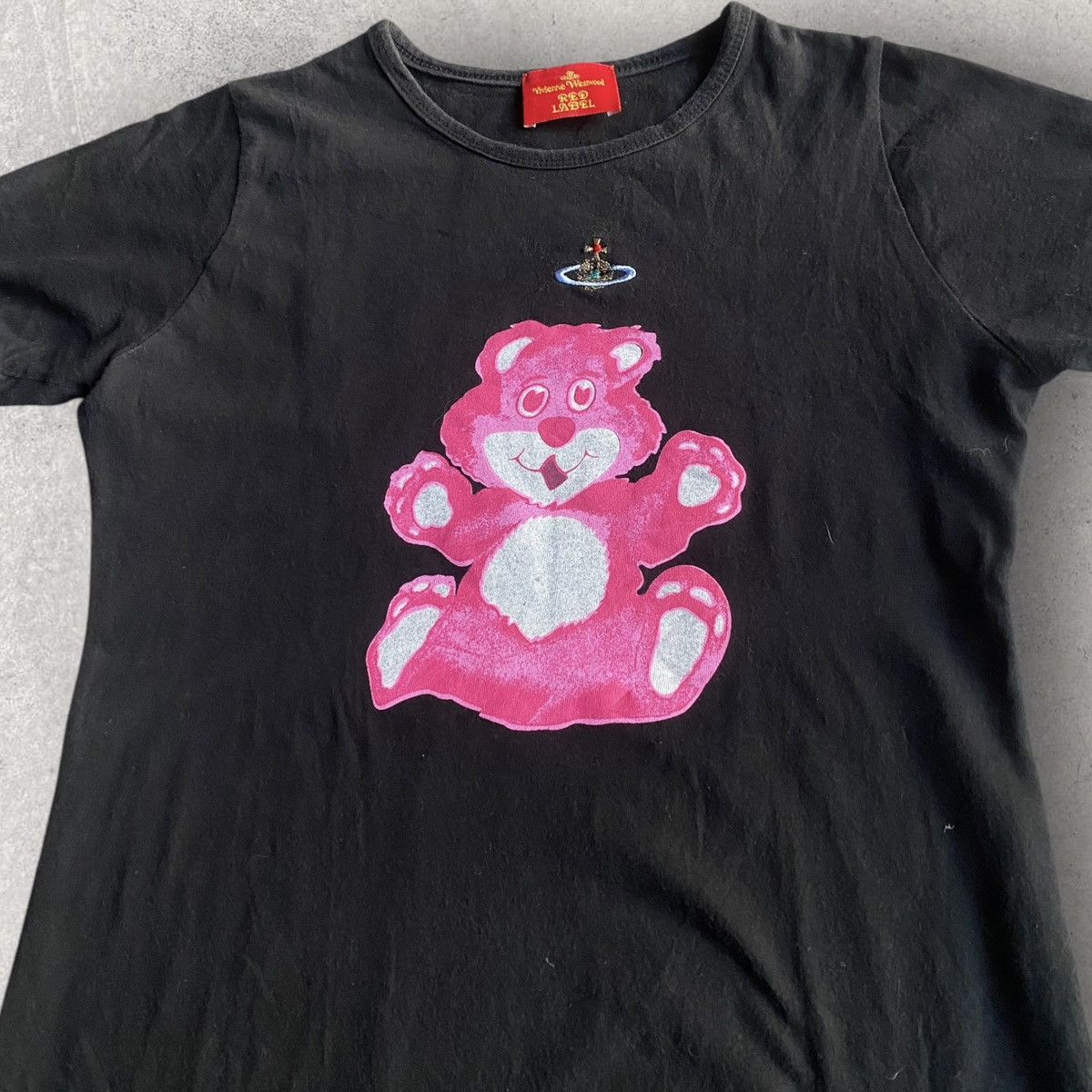 Vivienne Westwood Vintage 90’s Teddy Bear T Shirt Size M / US 6-8 / IT 42-44 - 2 Thumbnail