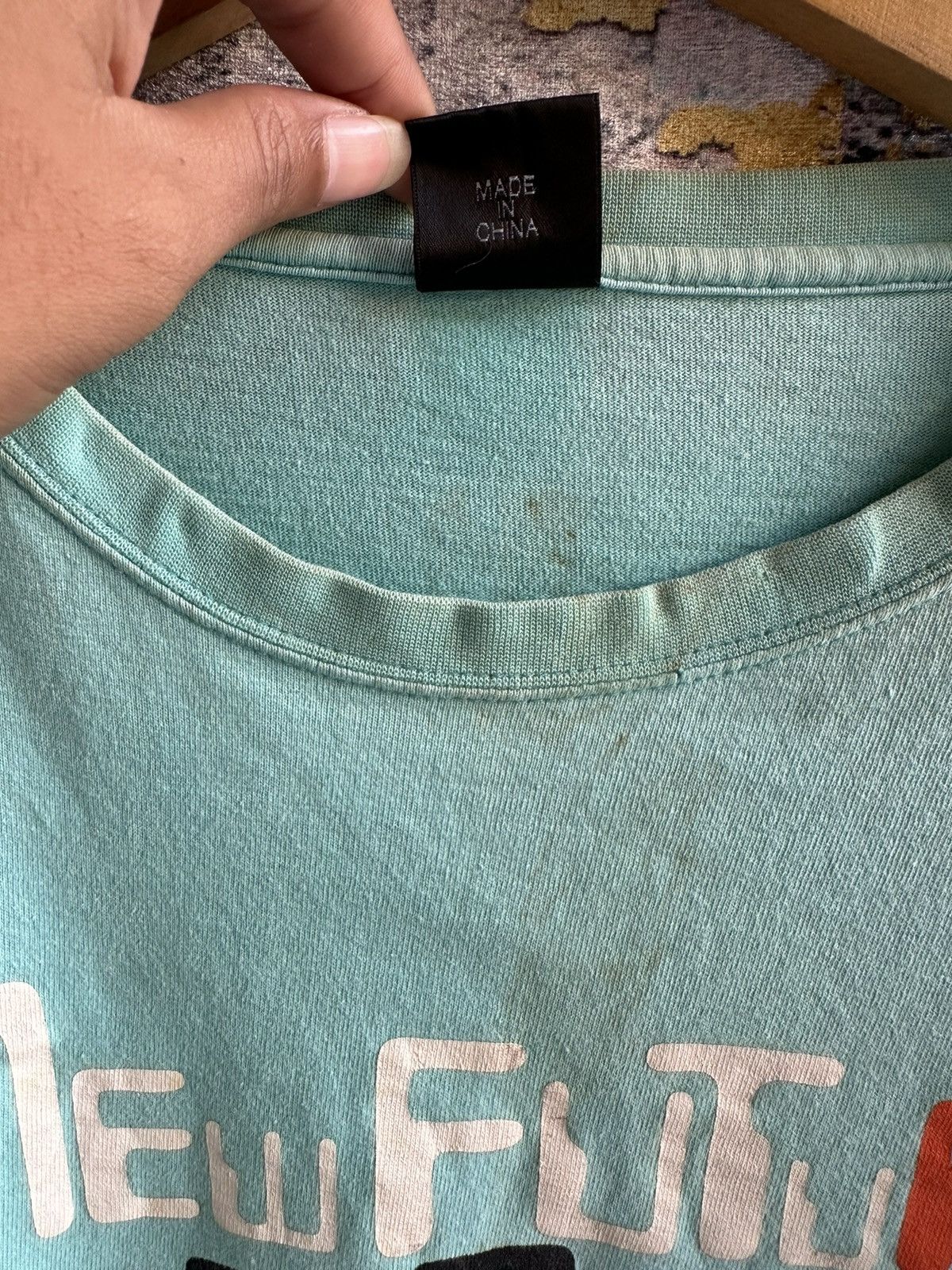 Beauty Beast SICK TRASHED JAPANESE THE BREAKERS POEM FADED LONG SLEEVE Size US L / EU 52-54 / 3 - 12 Thumbnail