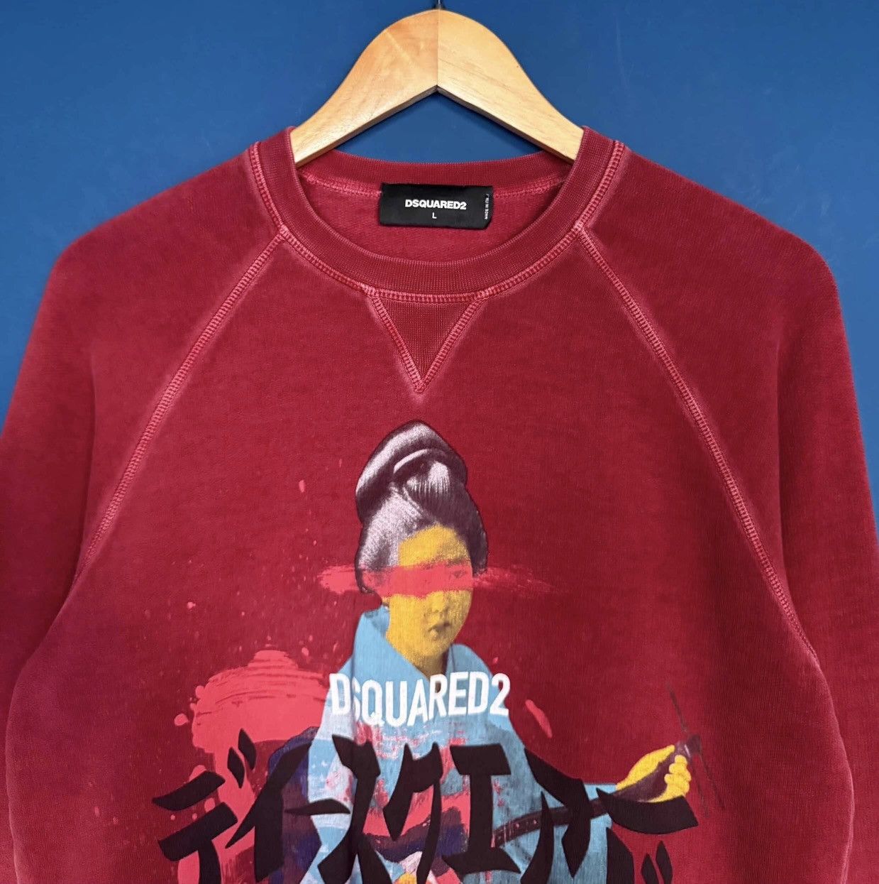 Dsquared2 The DSQUARED2 Geisha printed cotton sweatshirt Size US L / EU 52-54 / 3 - 3 Thumbnail
