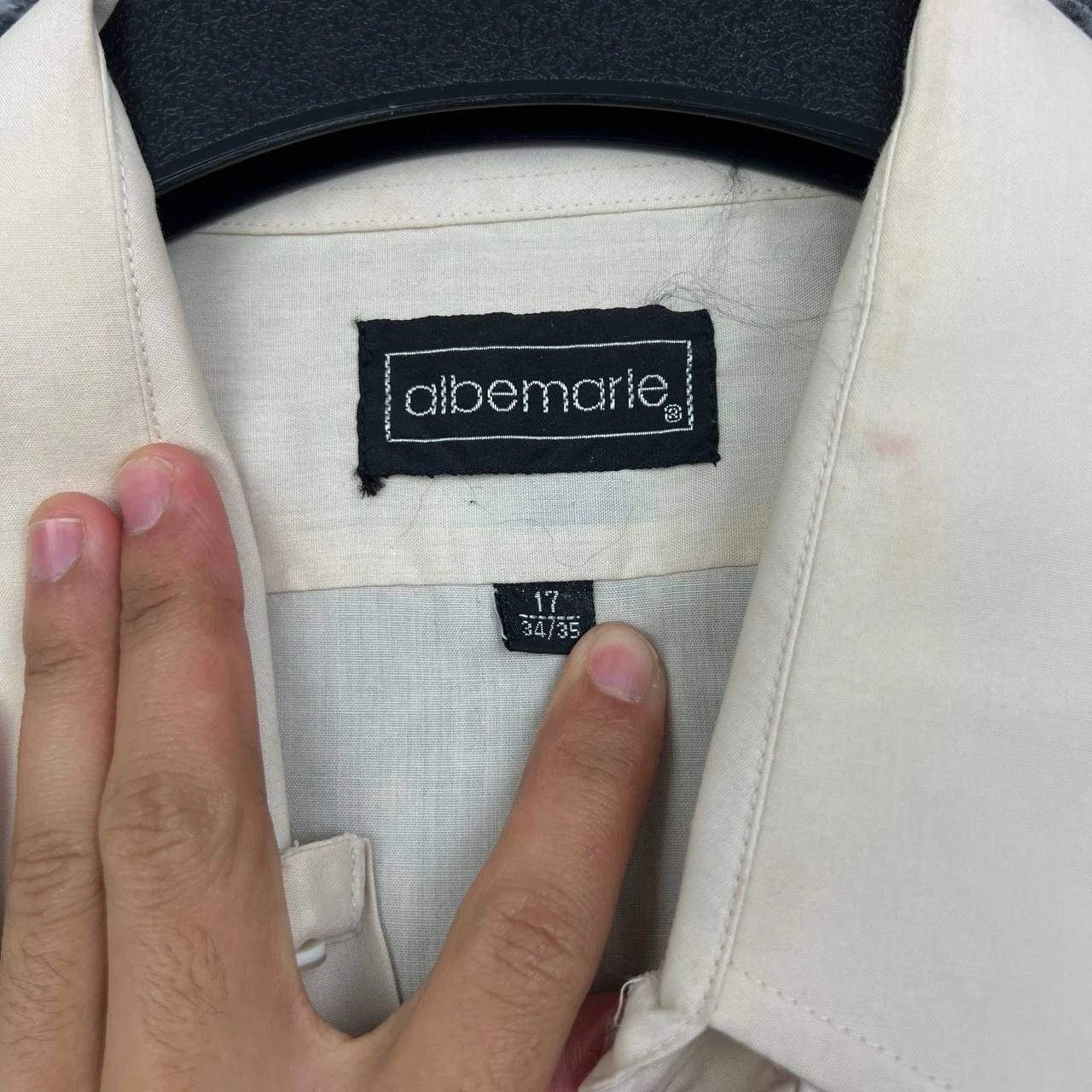 Other Albemarle Button Up Shirt Men 17 34/35 Collared Pocket Size US XL / EU 56 / 4 - 6 Thumbnail