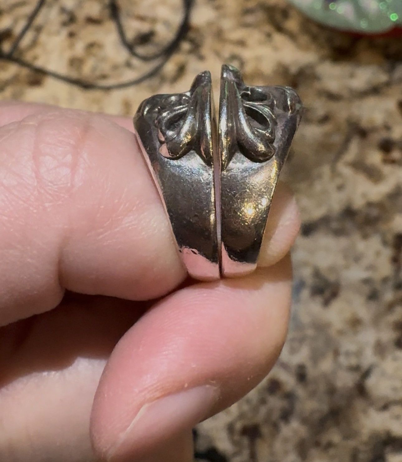 Chrome Hearts Chrome Hearts Keeper Halves Ring Size ONE SIZE - 2 Thumbnail