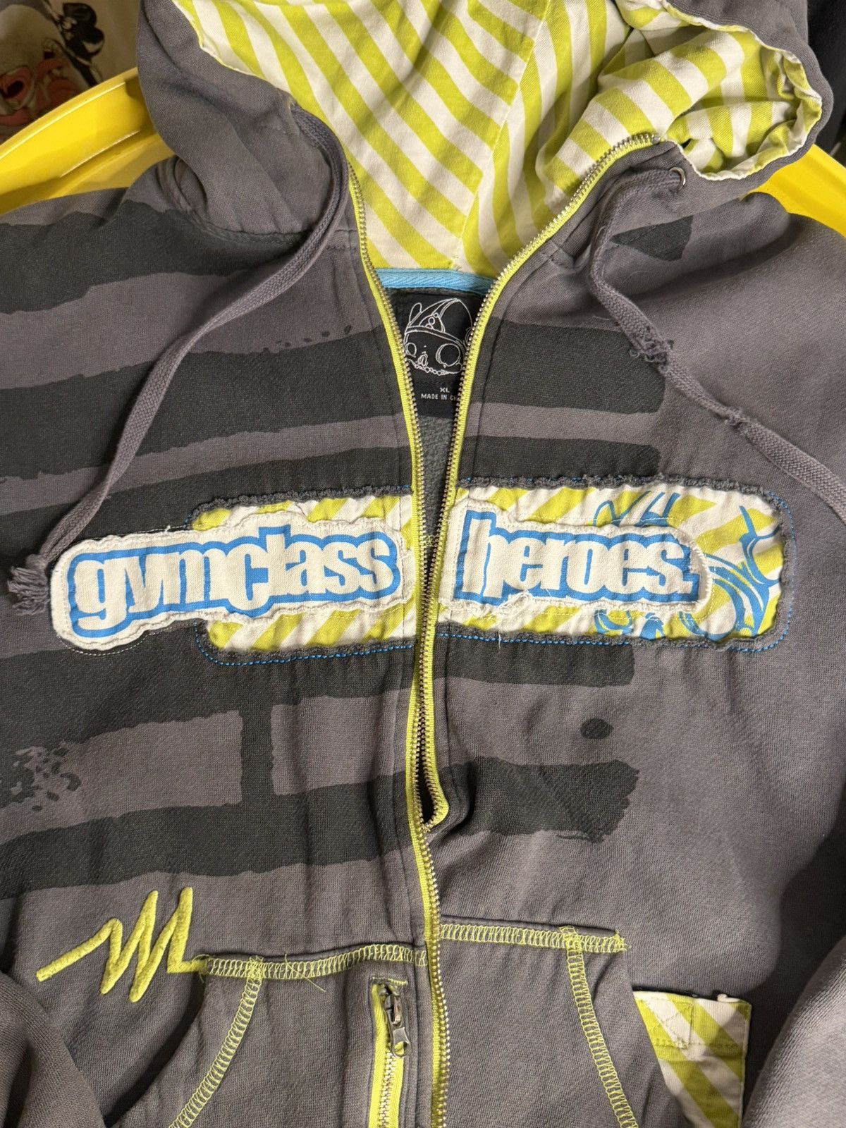 Vintage 2000s gymclass heros adam alvine tour hoodie RARE Size US S / EU 44-46 / 1 - 2 Thumbnail