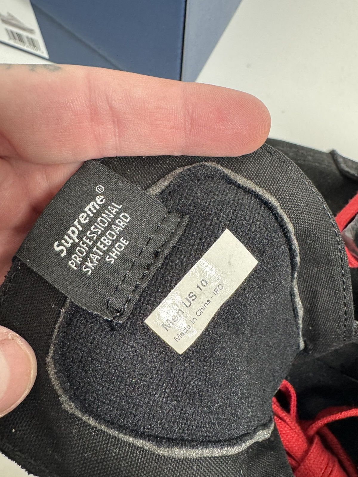 Supreme Rare New 2006 Supreme x Public Enemy x Vans Sk8 Hi Size 10 Size US 10 / EU 43 - 7 Thumbnail