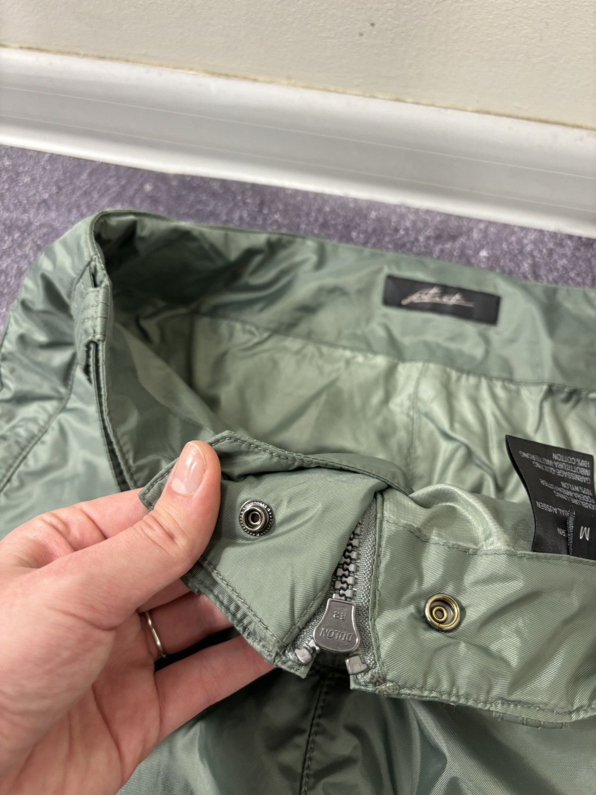 JET SET Jet Set Women’s Sage Green Star Belted Outdoor Ski Pants Size 32" / US 10 / IT 46 - 9 Thumbnail