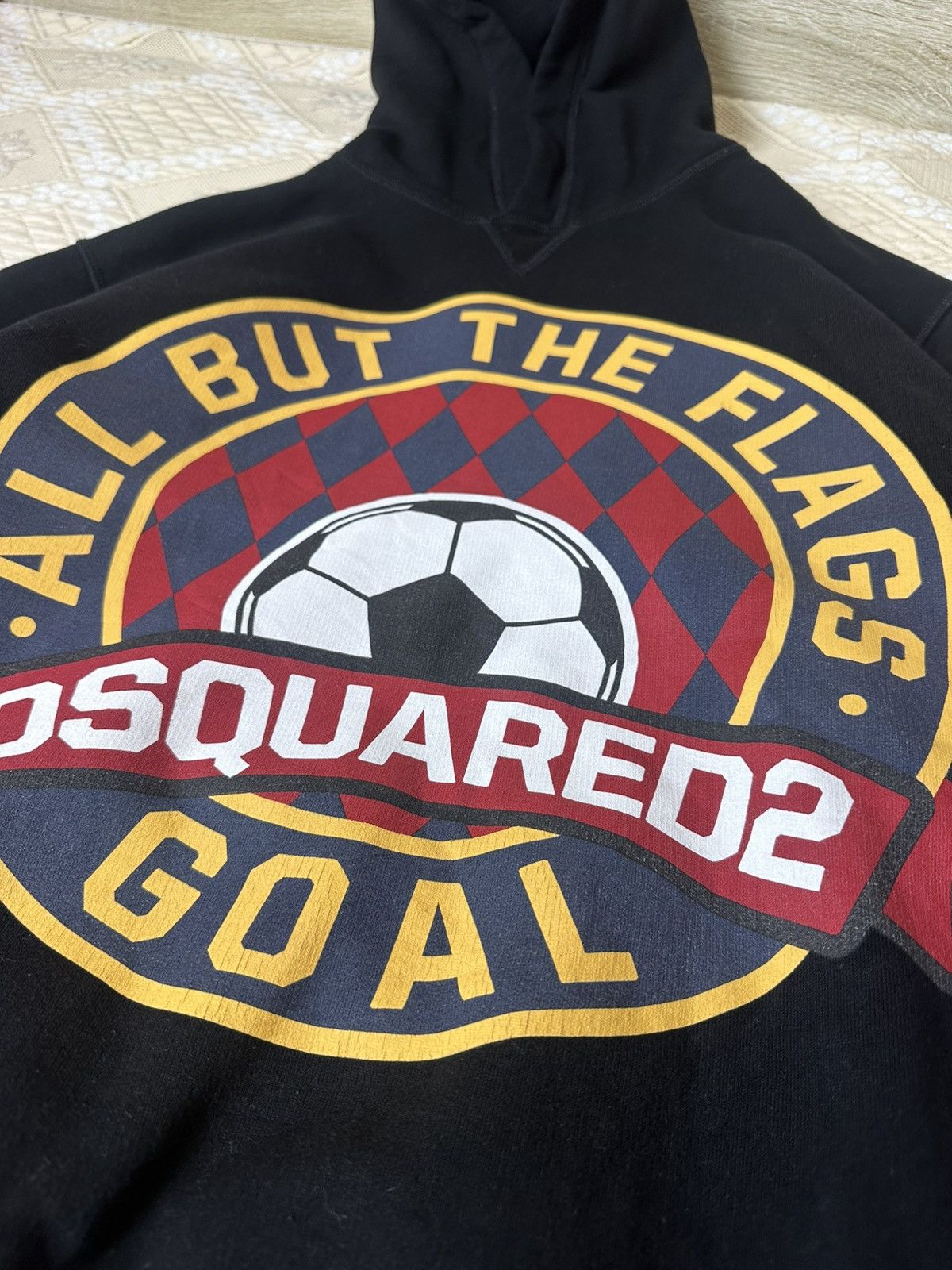 Dsquared2 🔥 Dsquared2 Football Soccer Hoodie Pullover Sweatshirt Logo Size US L / EU 52-54 / 3 - 3 Thumbnail