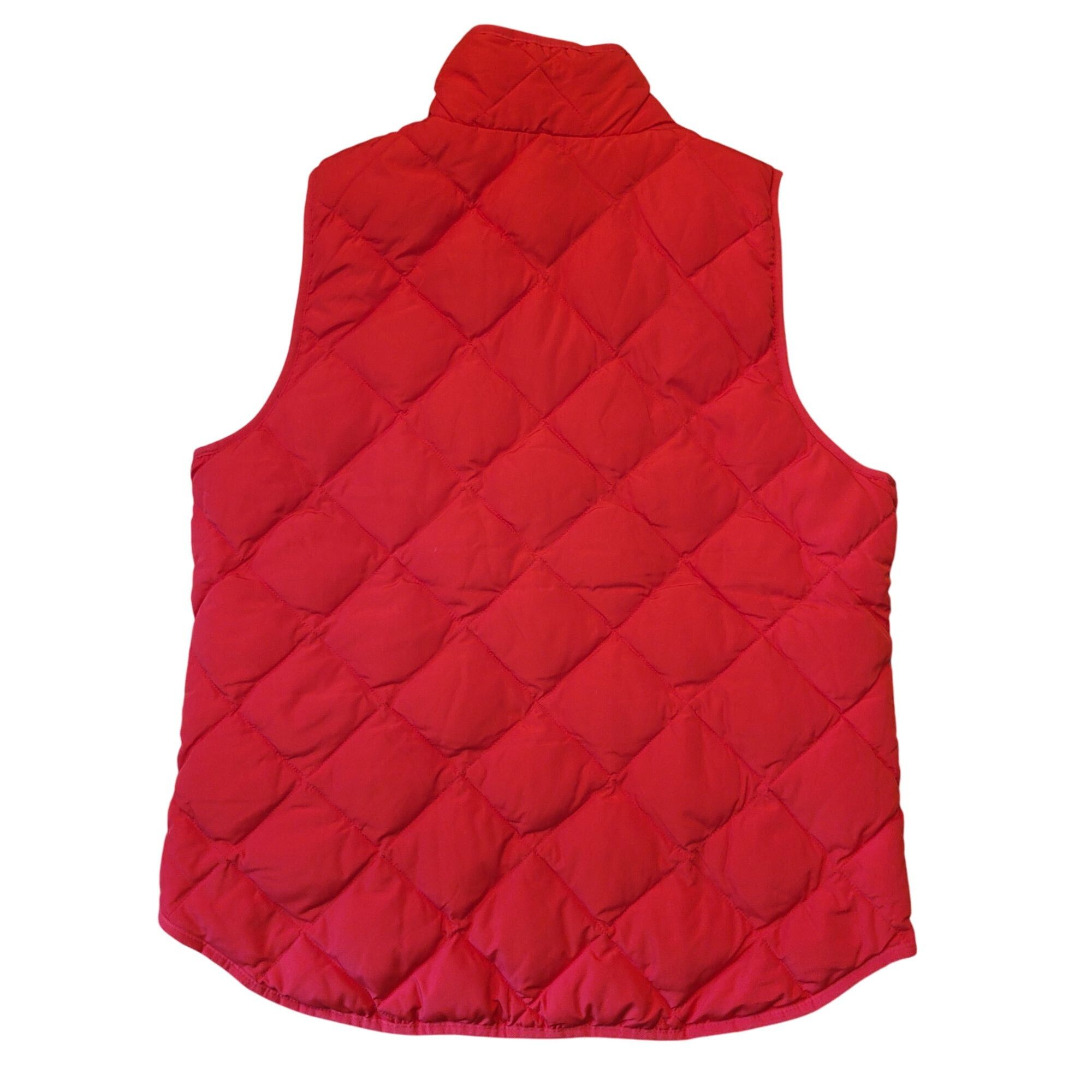 Woolrich Woolen Mills Woolrich L Poppy Red Quilted Puffer Down Vest Winter Layerin Size L / US 10 / IT 46 - 7 Thumbnail