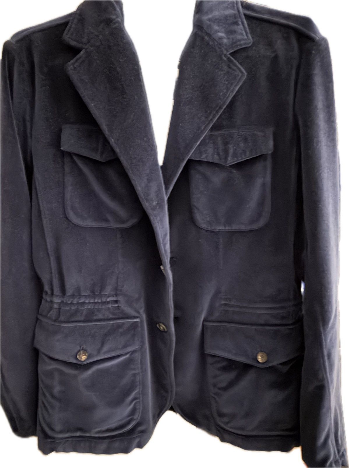 Other MANTO Men's Navy Velvet Jacket Sz 50 IT / M US - NWT - MINT Size US M / EU 48-50 / 2 - 1 Thumbnail