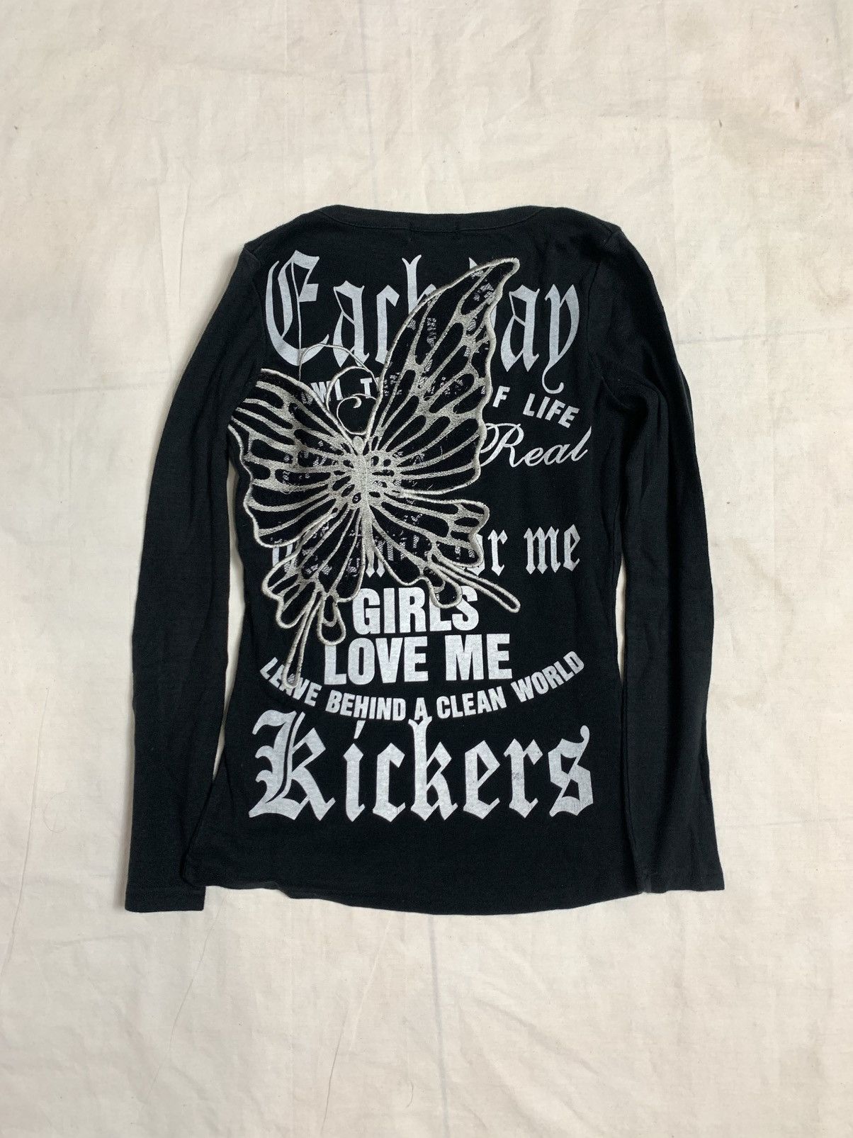 If Six Was Nine vkei japanese archive poem if six was nine Long sleeve Size US M / EU 48-50 / 2 - 7 Thumbnail