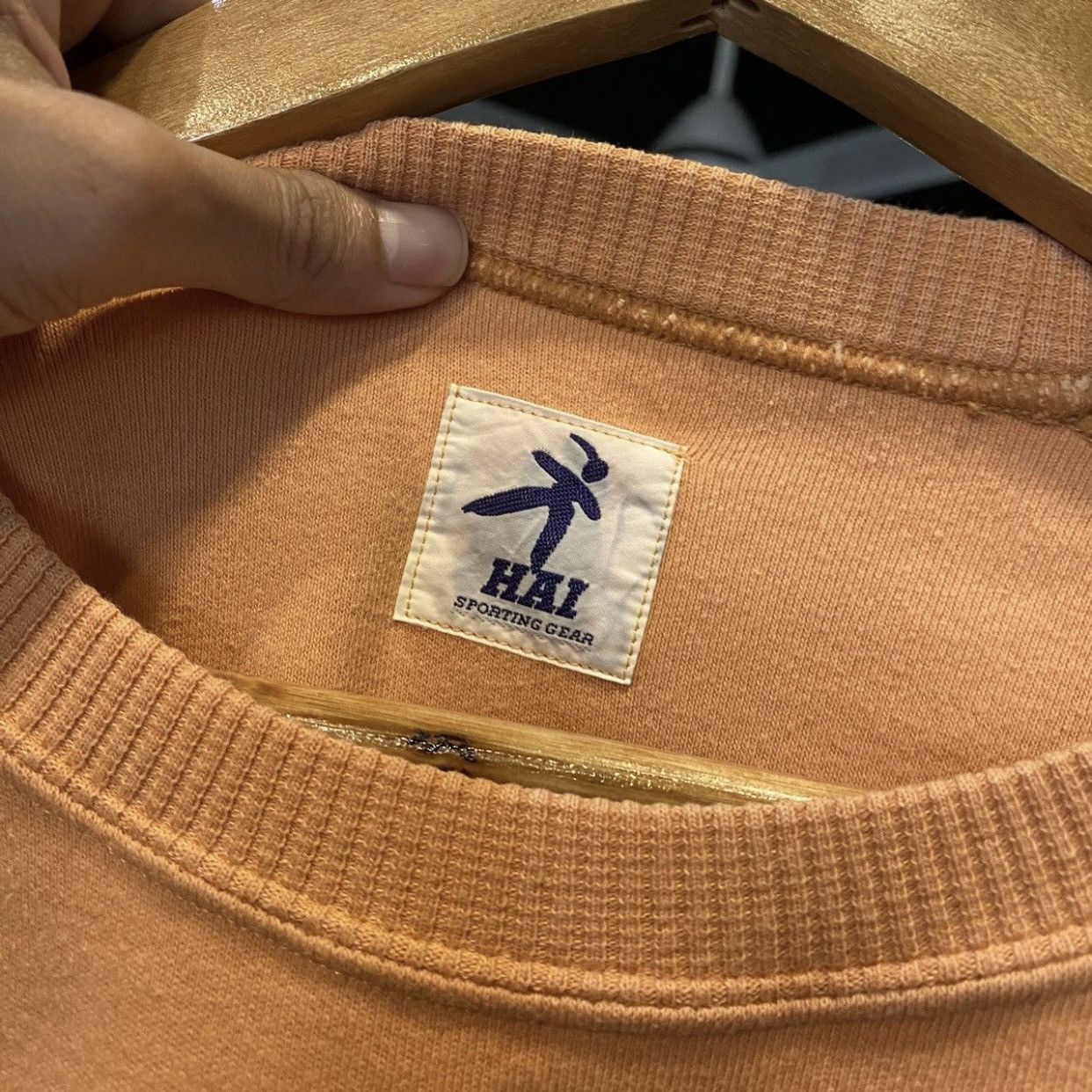 Hai Sporting Gear × Issey Miyake × Japanese Brand Hai Sporting Gear Issey Miyake Sweatshirts Size US M / EU 48-50 / 2 - 8 Thumbnail
