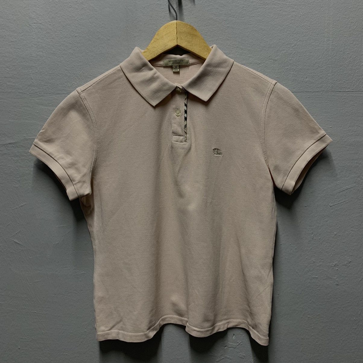 Burberry VINTAGE BURBERRY POLO TEE SHIRT Size M / US 6-8 / IT 42-44 - 1 Thumbnail