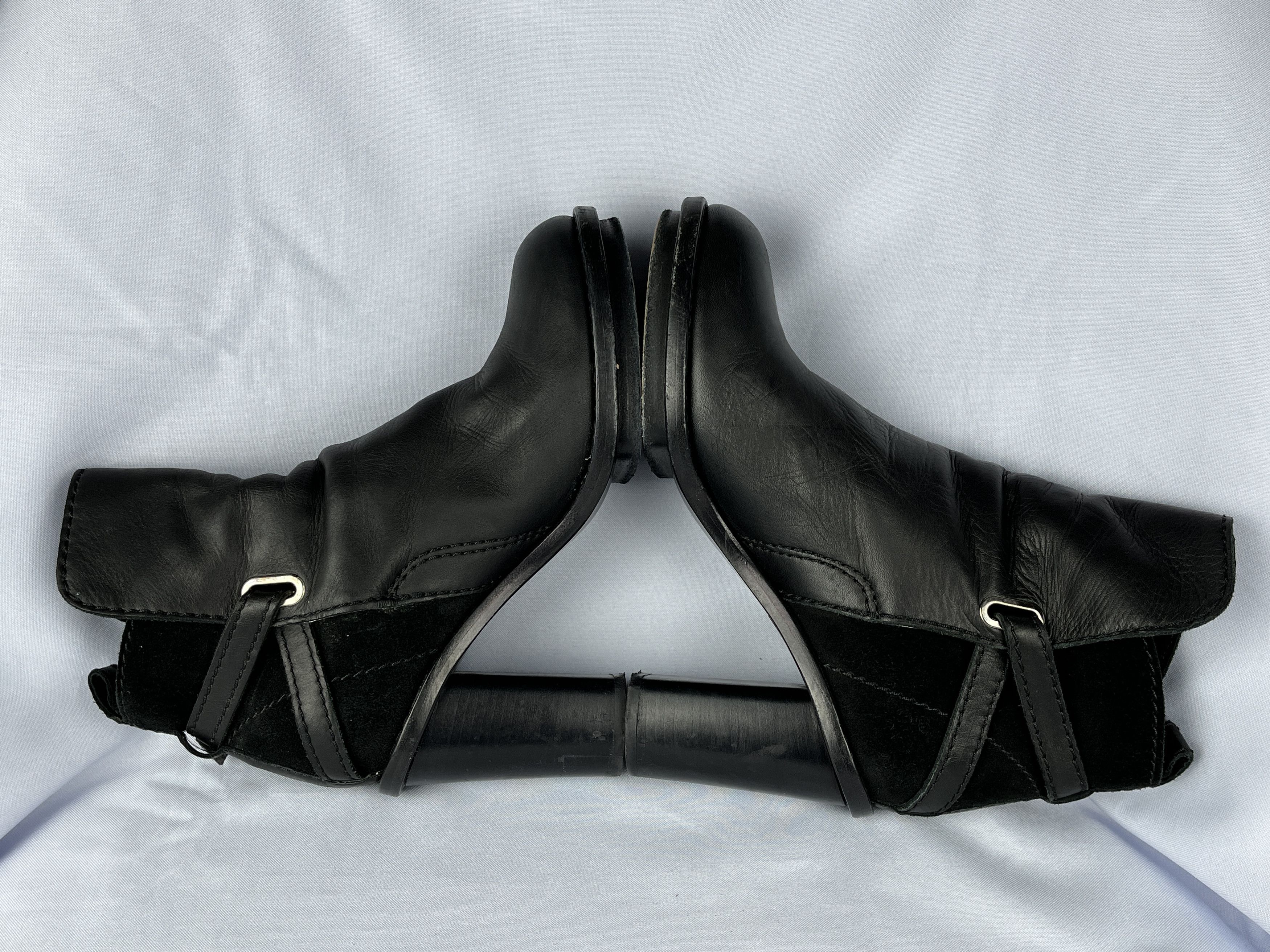 Acne Studios ACNE Heels Leather Belt Boots Size EU 39 / UK 6 / US 9 Size US 9 / IT 39 - 9 Thumbnail