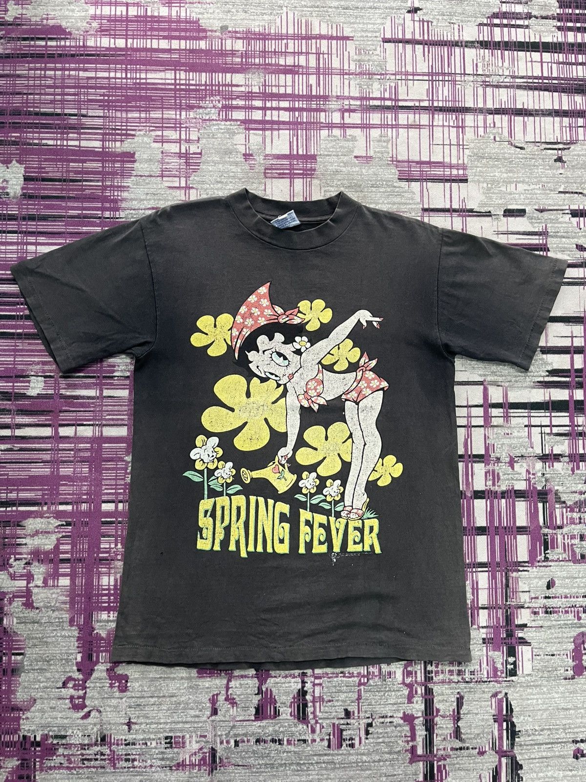 Vintage VINTAGE 90S SUN FADED BETTY BOOP TEE VERY RARE Size US M / EU 48-50 / 2 - 1 Thumbnail
