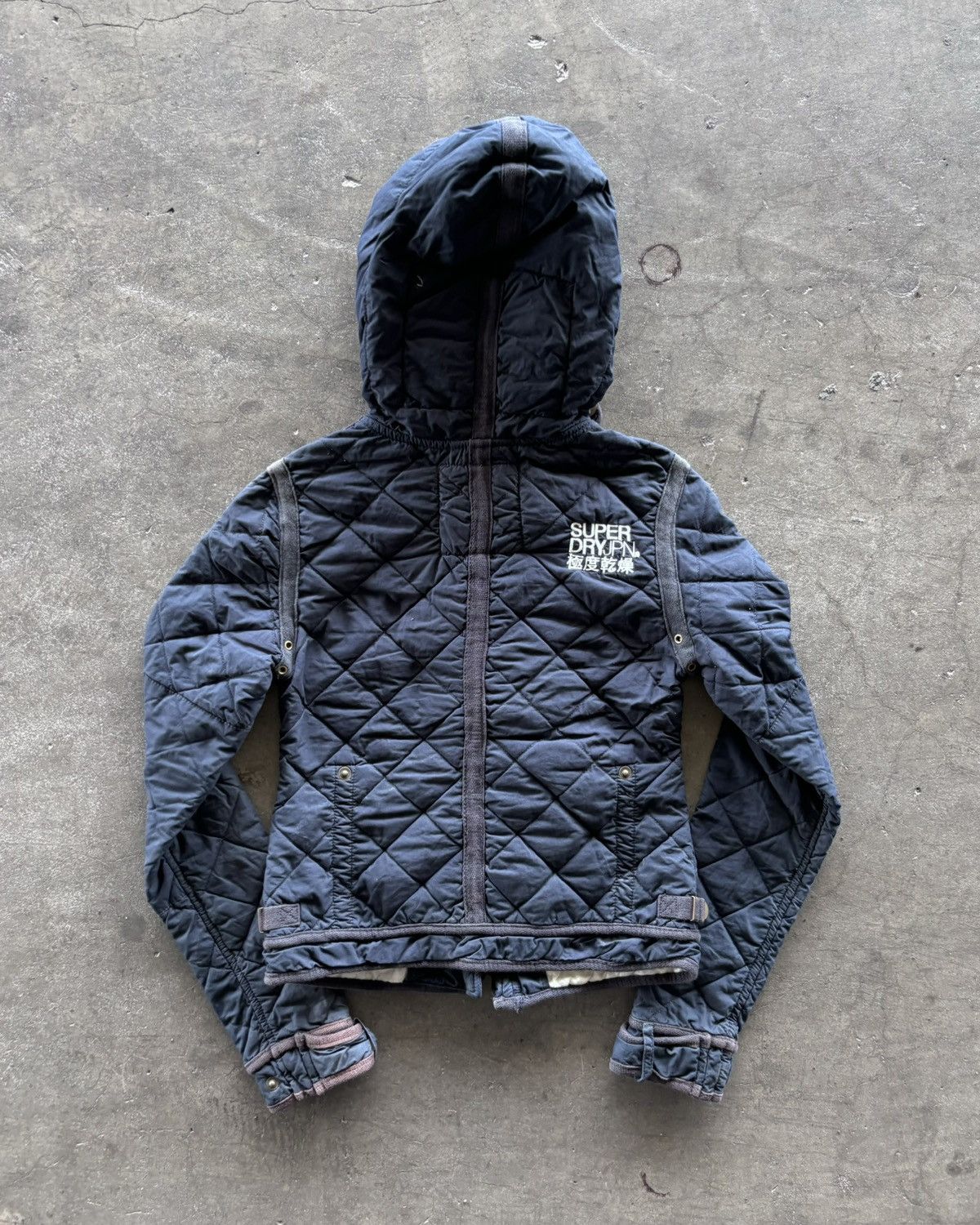 Japanese Brand Superdry Puffer Zip Up Hooded Jacket Size US M / EU 48-50 / 2 - 8 Thumbnail