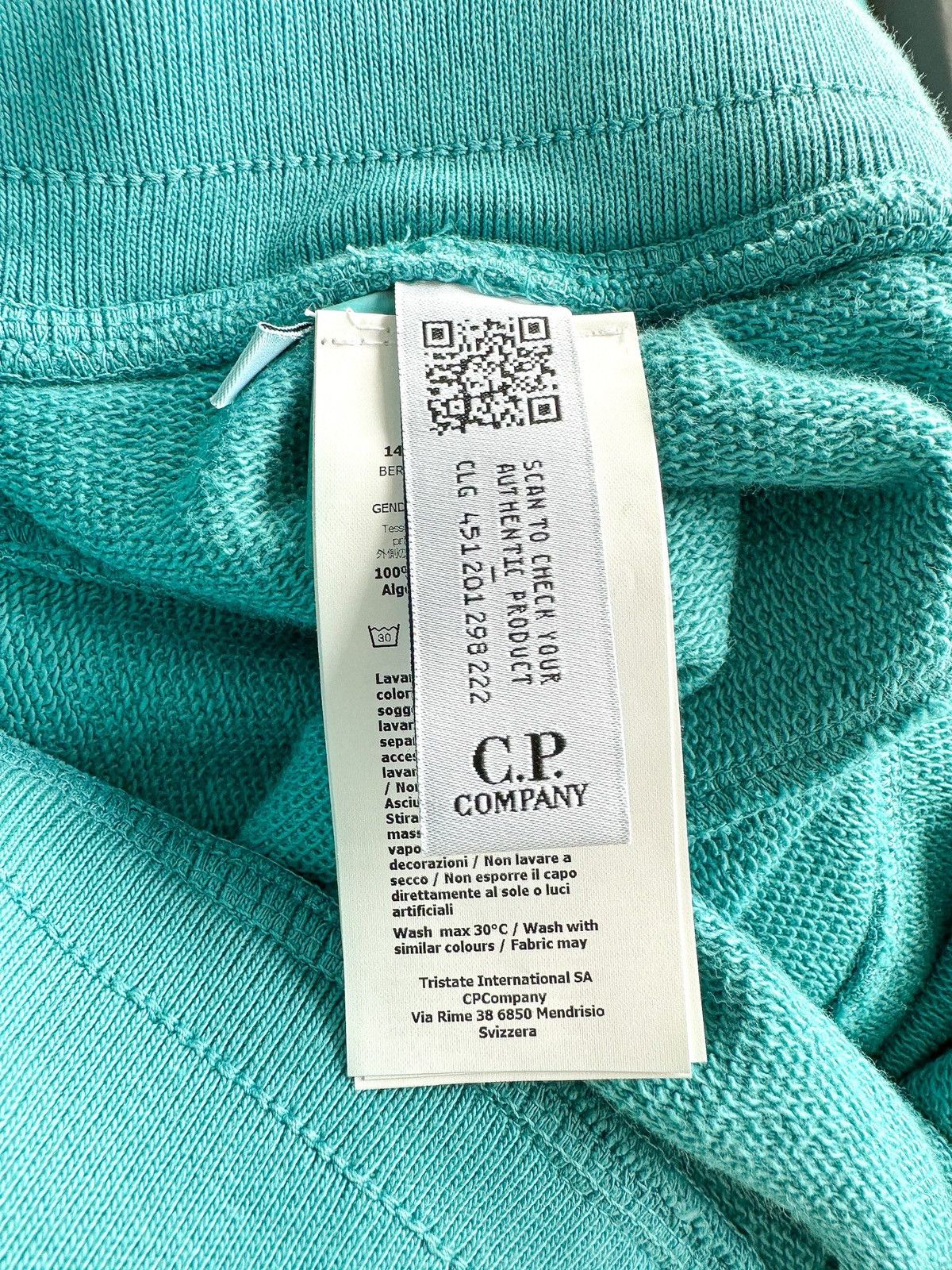 C.P. Company CP Company Cargo Cotton Jersey Jogger Shorts In Teal Size US 40 / EU 56 - 8 Thumbnail