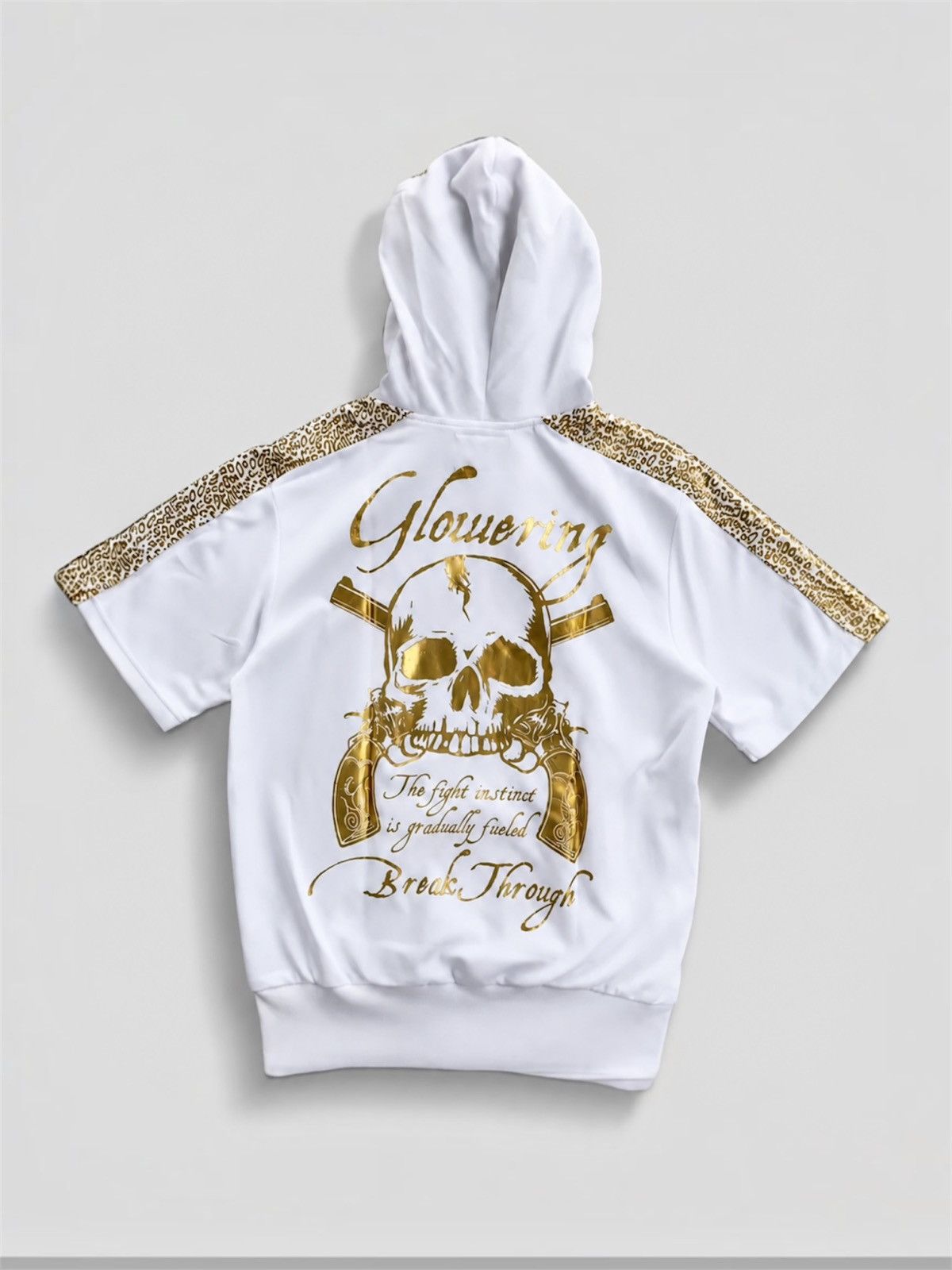 Japanese Brand Lamskin Crazy Skull Fighter Champions Hoodie Size US M / EU 48-50 / 2 - 1 Thumbnail