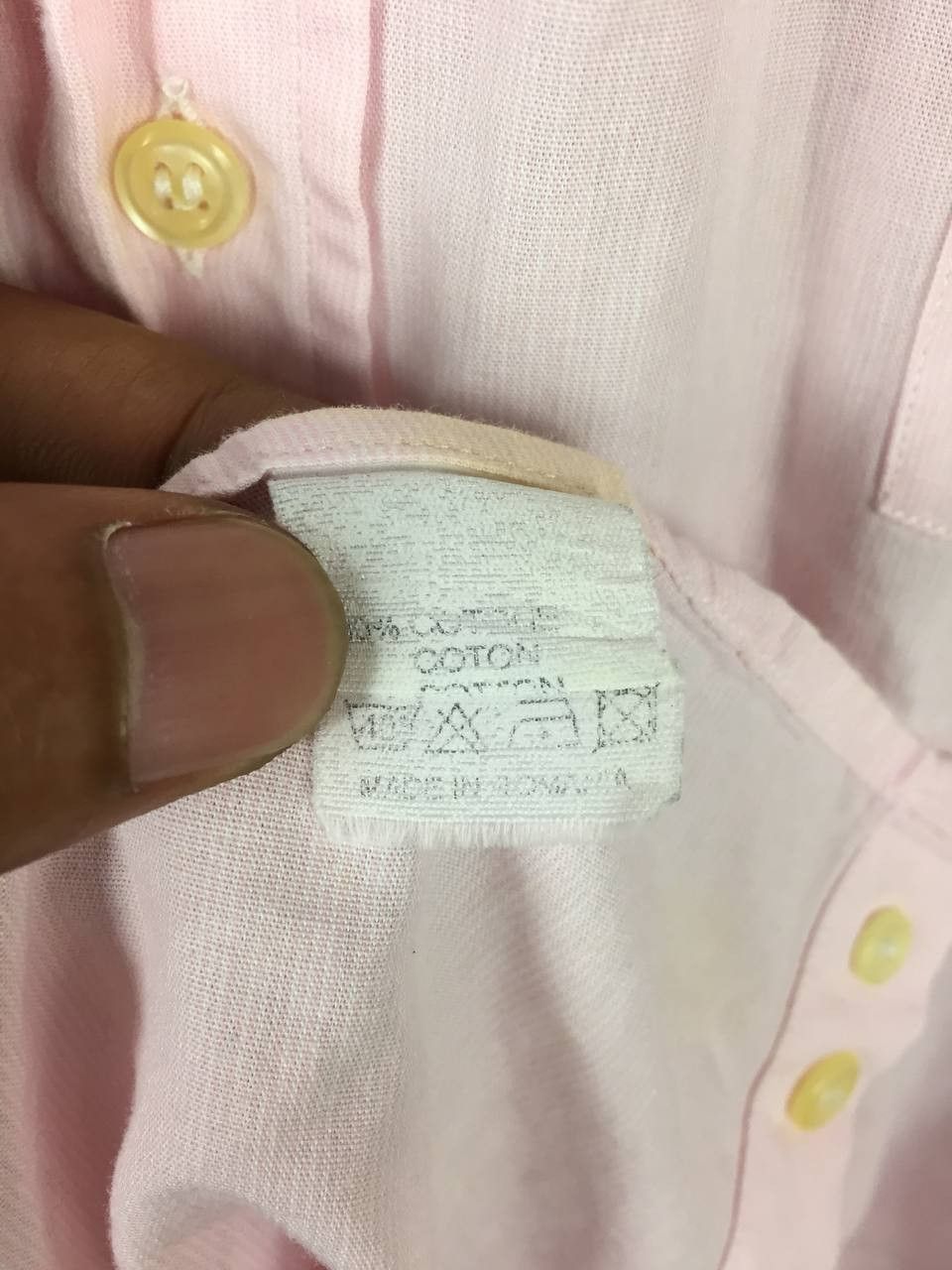 Fendi Vtg Fendi Camicie Luxury Designer Pink Button Down Shirt Size US XL / EU 56 / 4 - 13 Thumbnail