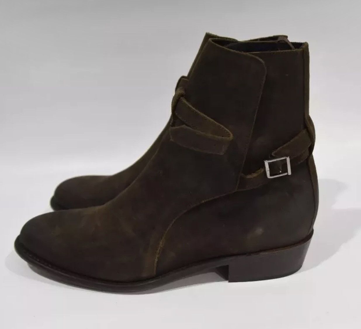 Thursday Boot Company Thursday Boot Company Rogue Dark Olive Suede Boots Size 14 Size US 14 / EU 47 - 4 Thumbnail