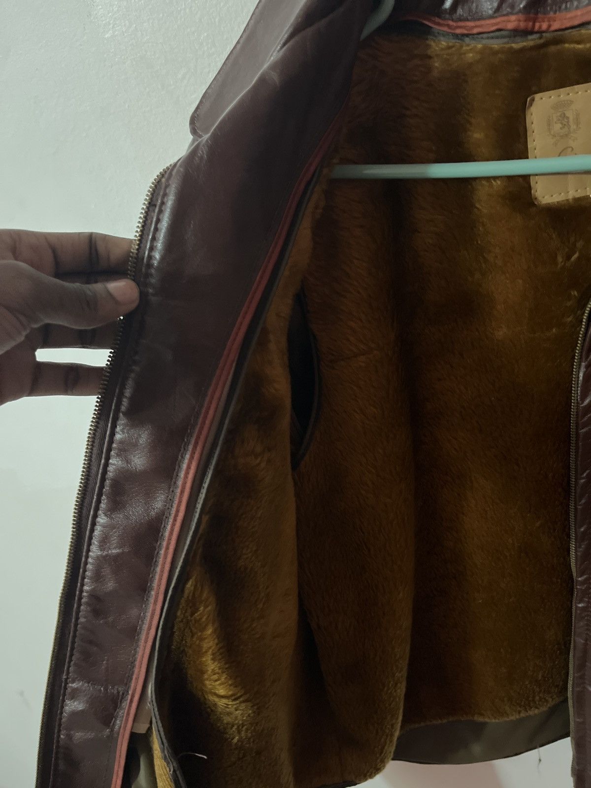 Vintage Vintage Gino leather cropped jacket Size US XXS / EU 40 - 3 Thumbnail