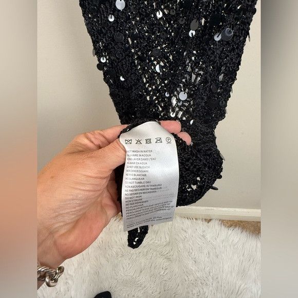 Coperni NEW Coperni PARIS Black Sequin Mesh mini Dress xs Size XS / US 0-2 / IT 36-38 - 10 Thumbnail