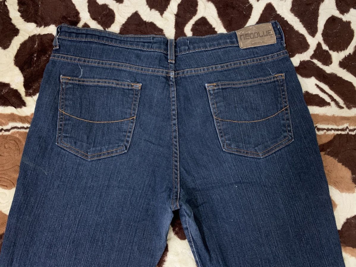 Vintage LAST DROP#Neo Blue Denim Made In Usa Size US 35 - 11 Thumbnail