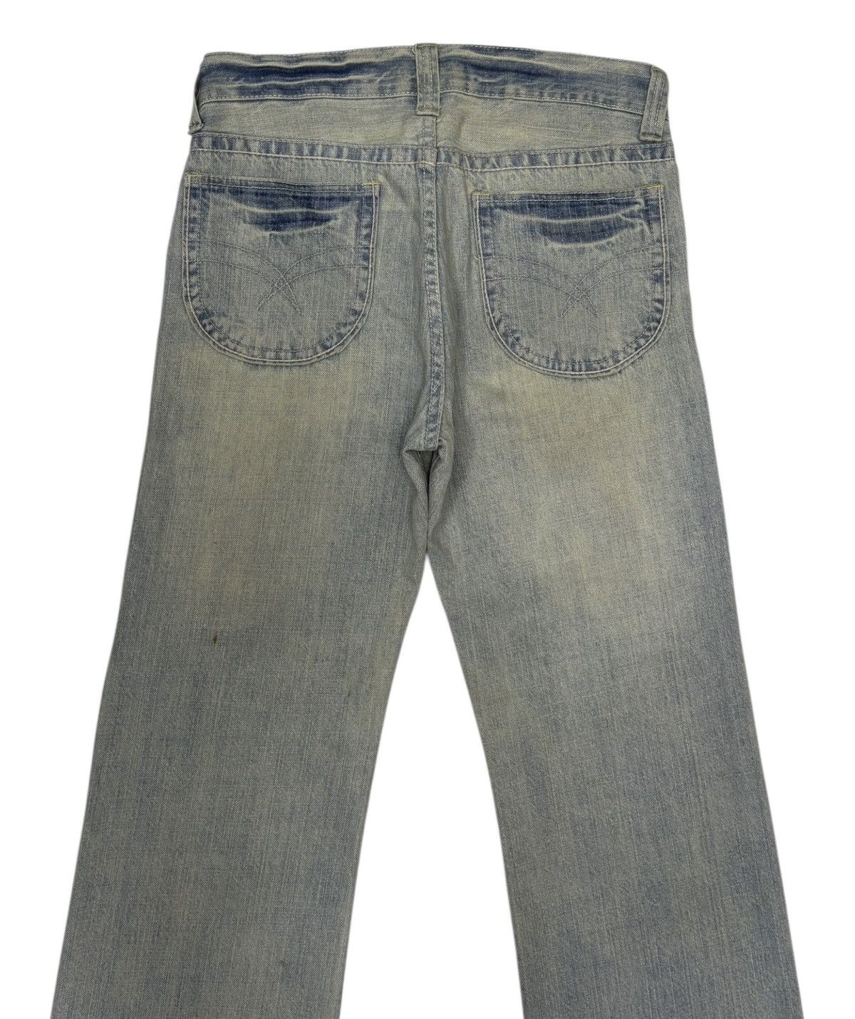 GOSTAR DE FUGA Flare Jeans Mud Wash Chouette Rusty Jeans Size US 31 - 6 Thumbnail